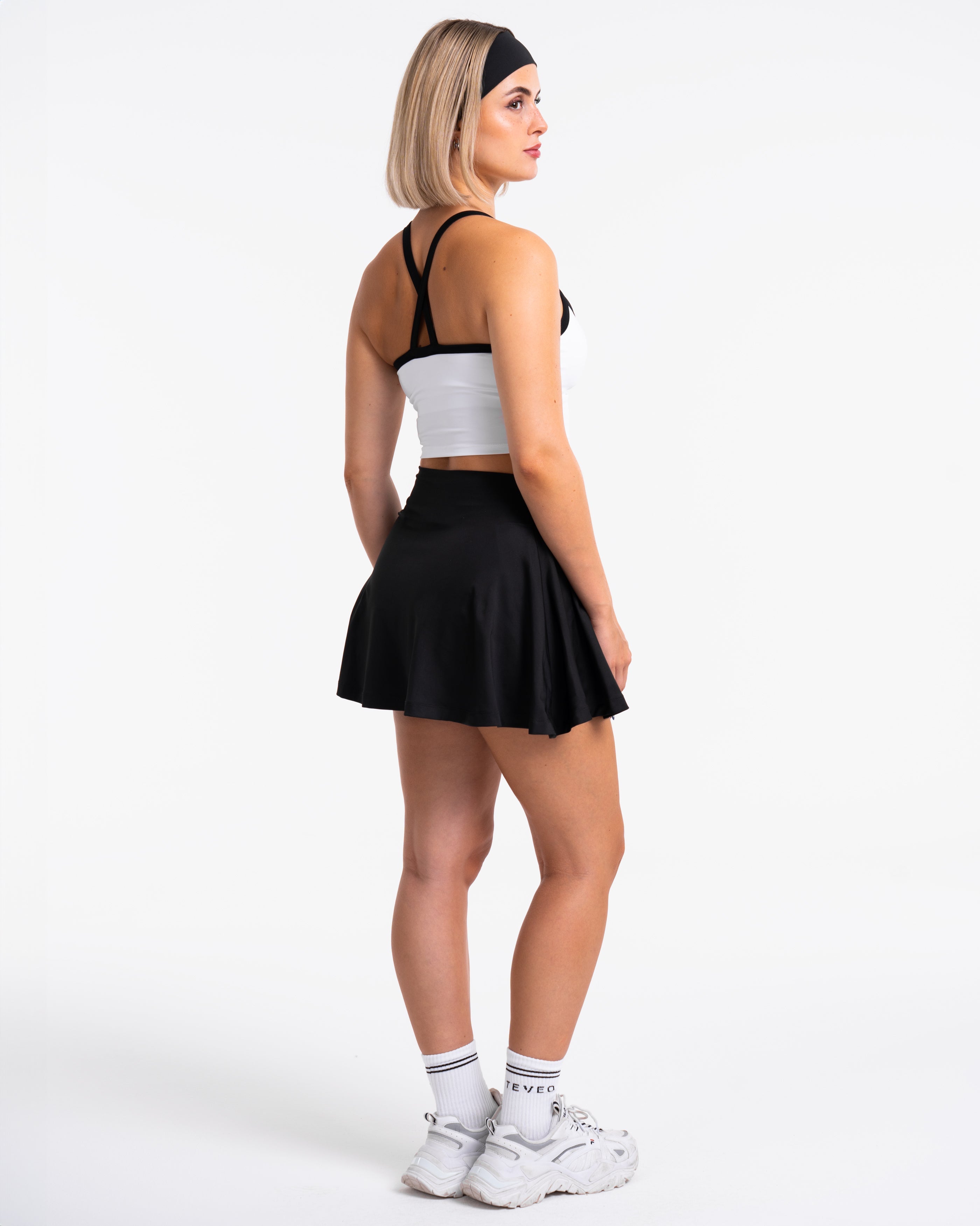 Fearless V-Shape Tennis Skort "Schwarz"