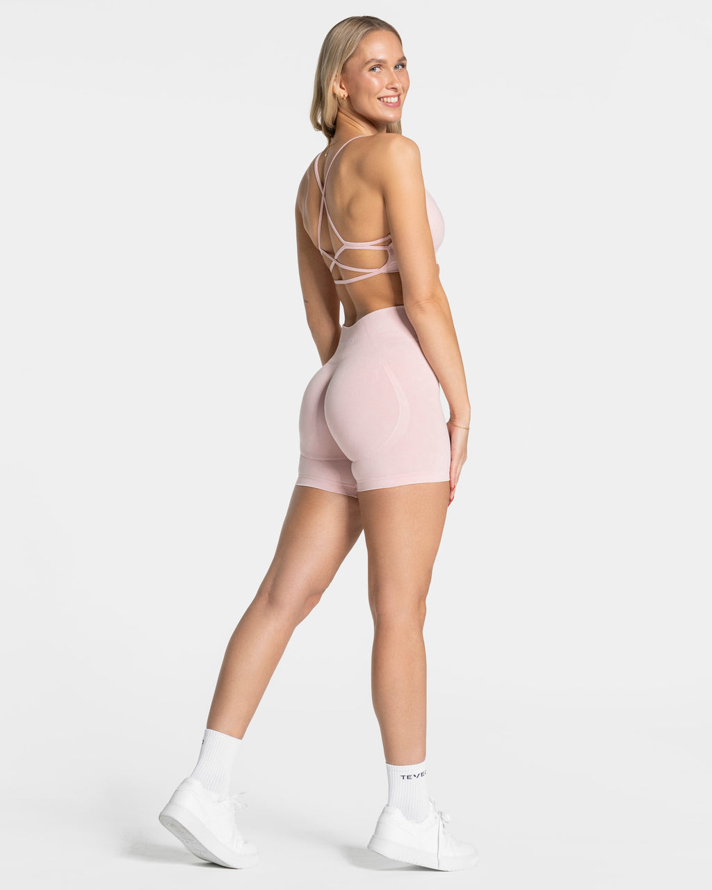 Acid Covert Scrunch Shorts  "Rosa"