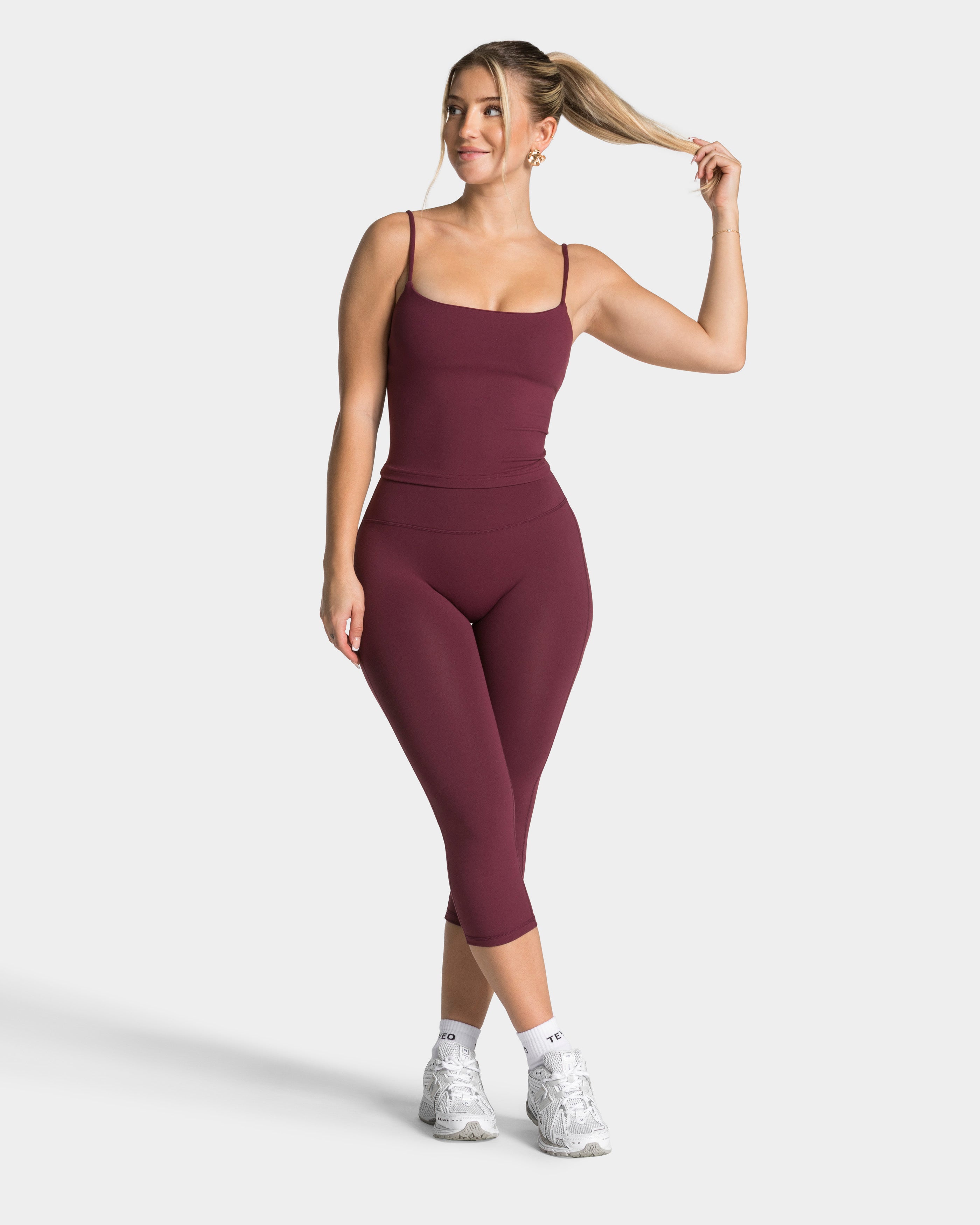 Allrounder Capri Leggings "Pflaume"