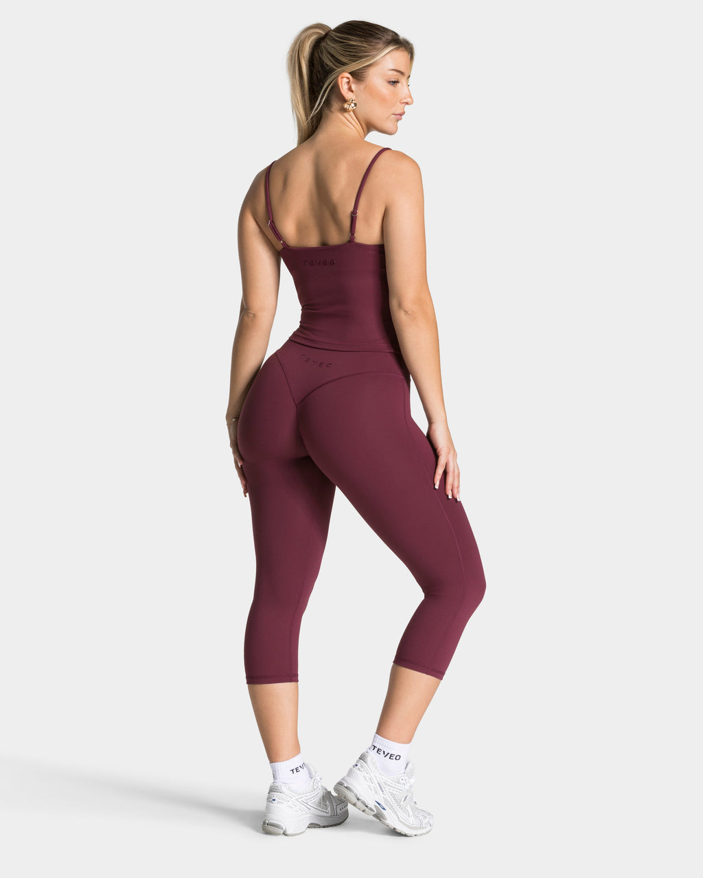 Allrounder Capri Leggings "Pflaume"