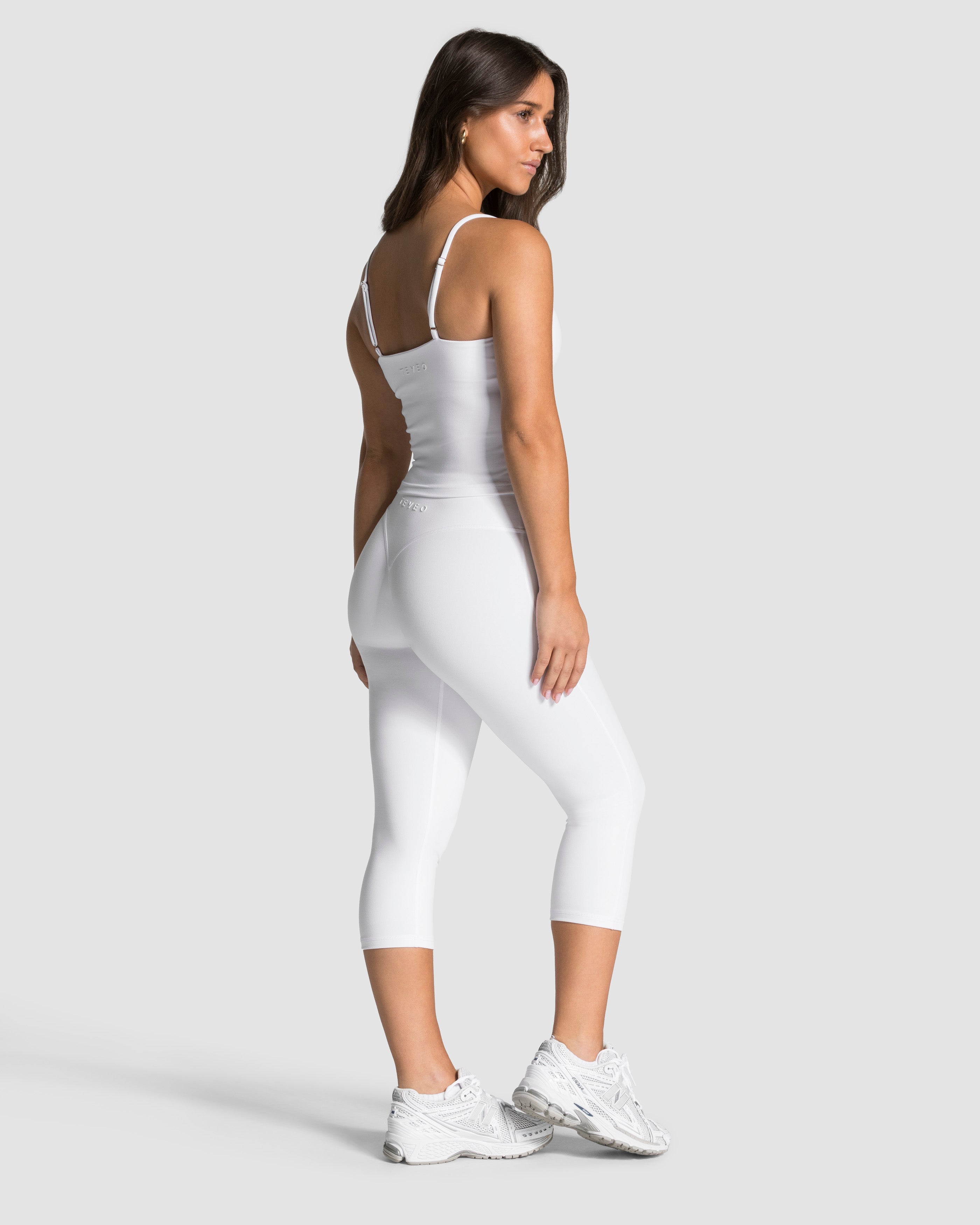 Allrounder Capri Leggings "Weiß"