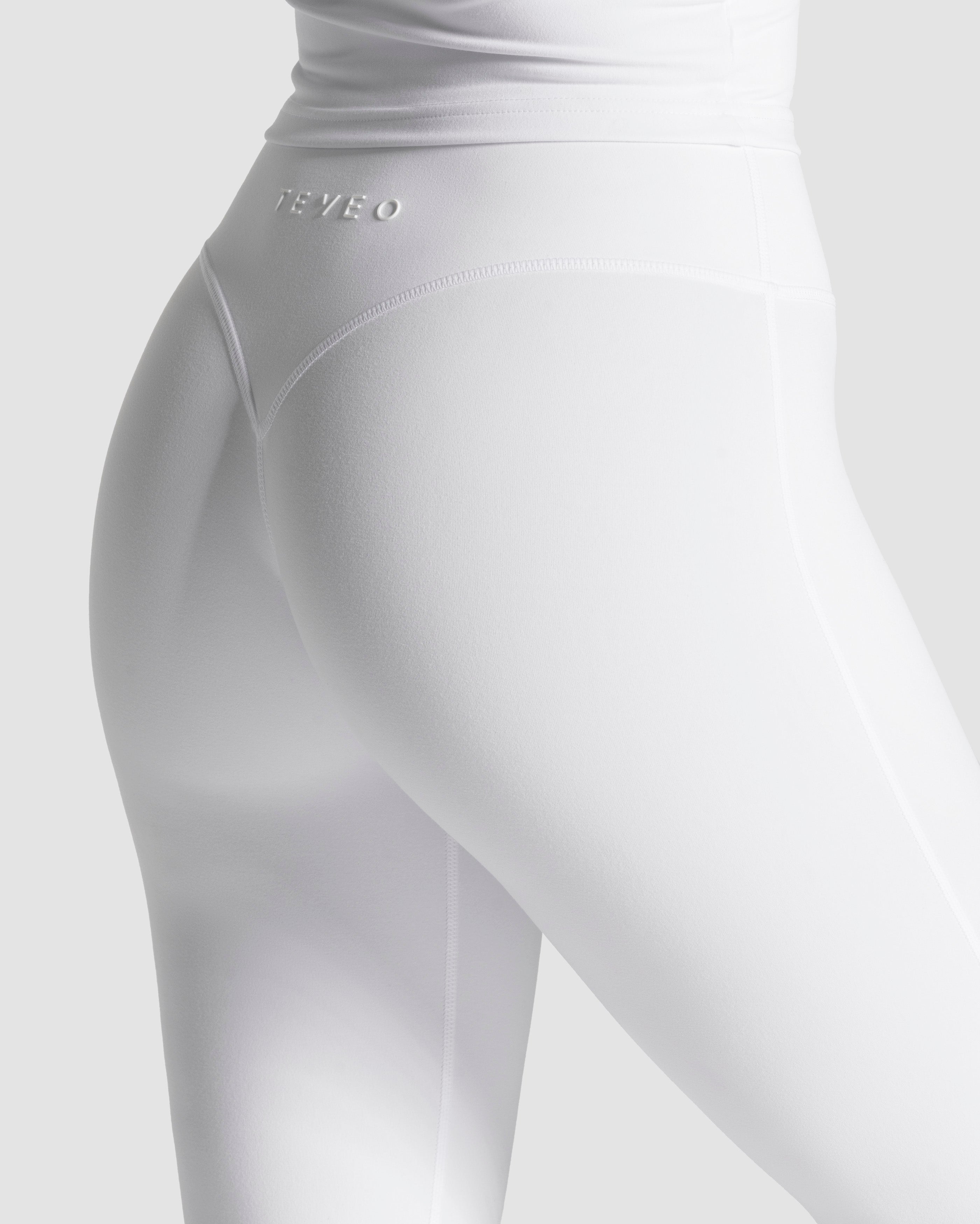 Allrounder Capri Leggings "Weiß"