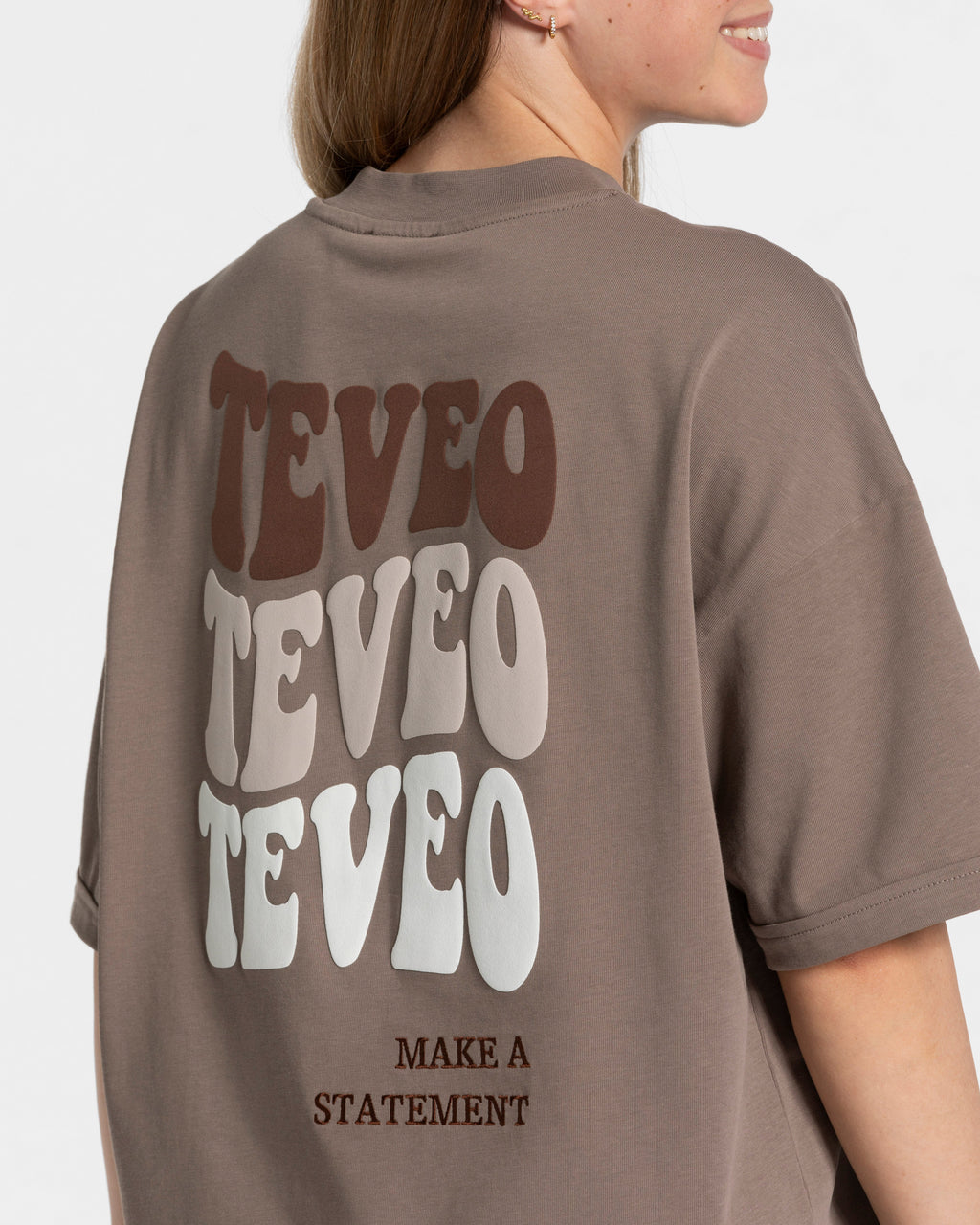 Candy Oversized T-Shirt "Mokka"