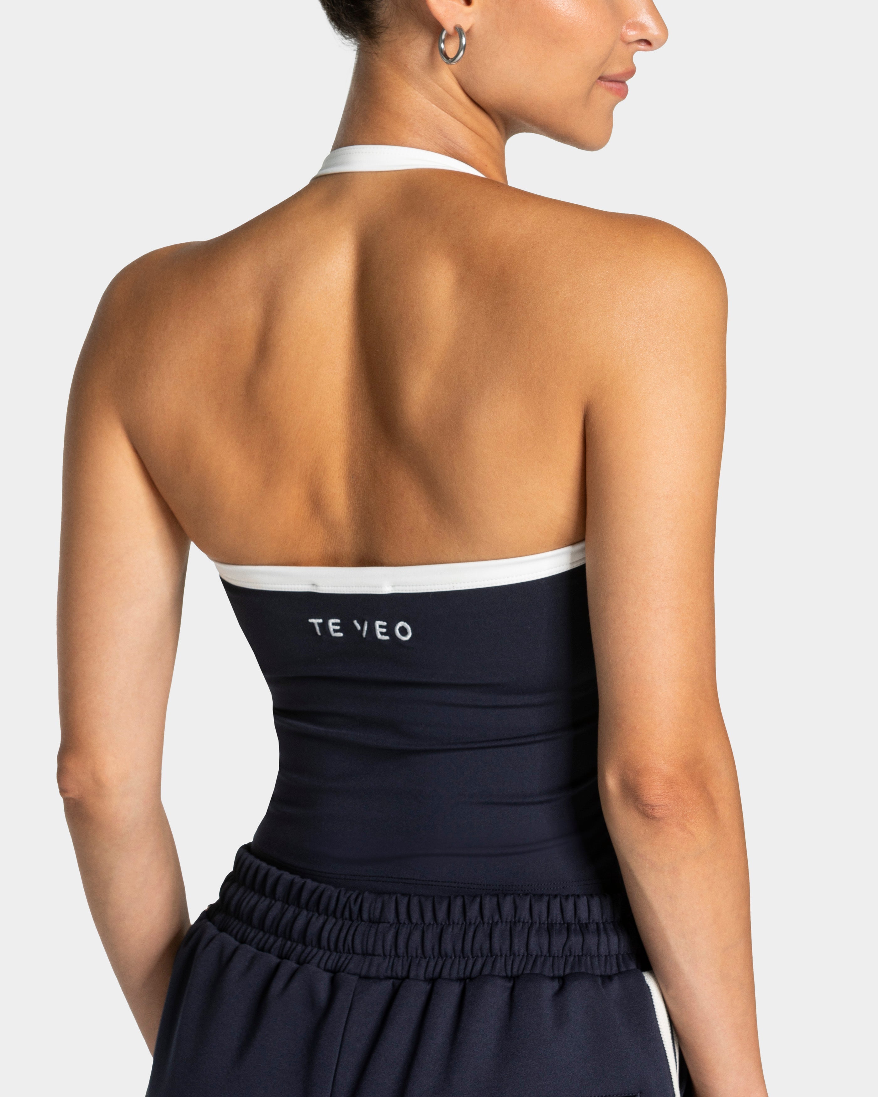 Club Neckholder Top "Midnight"