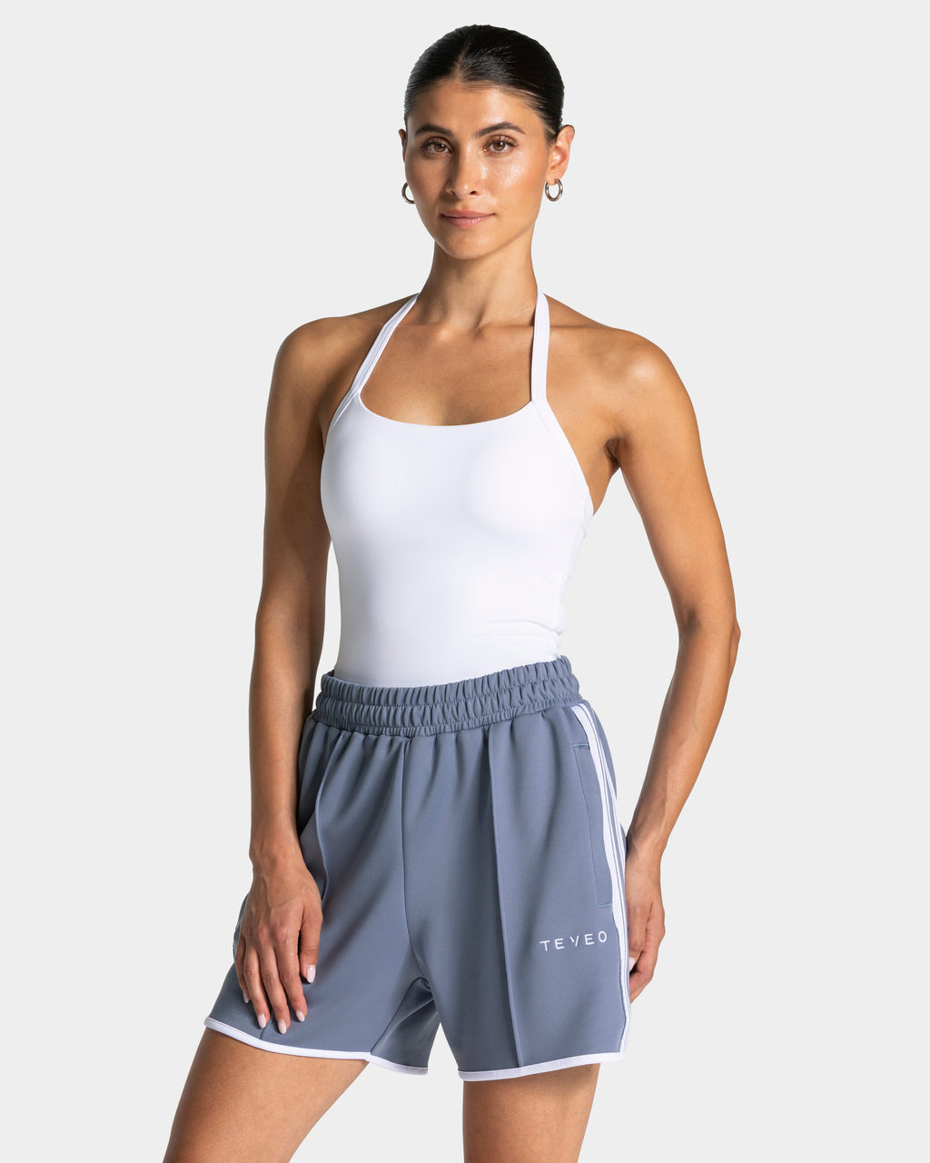 Club Neckholder Top "Weiß"