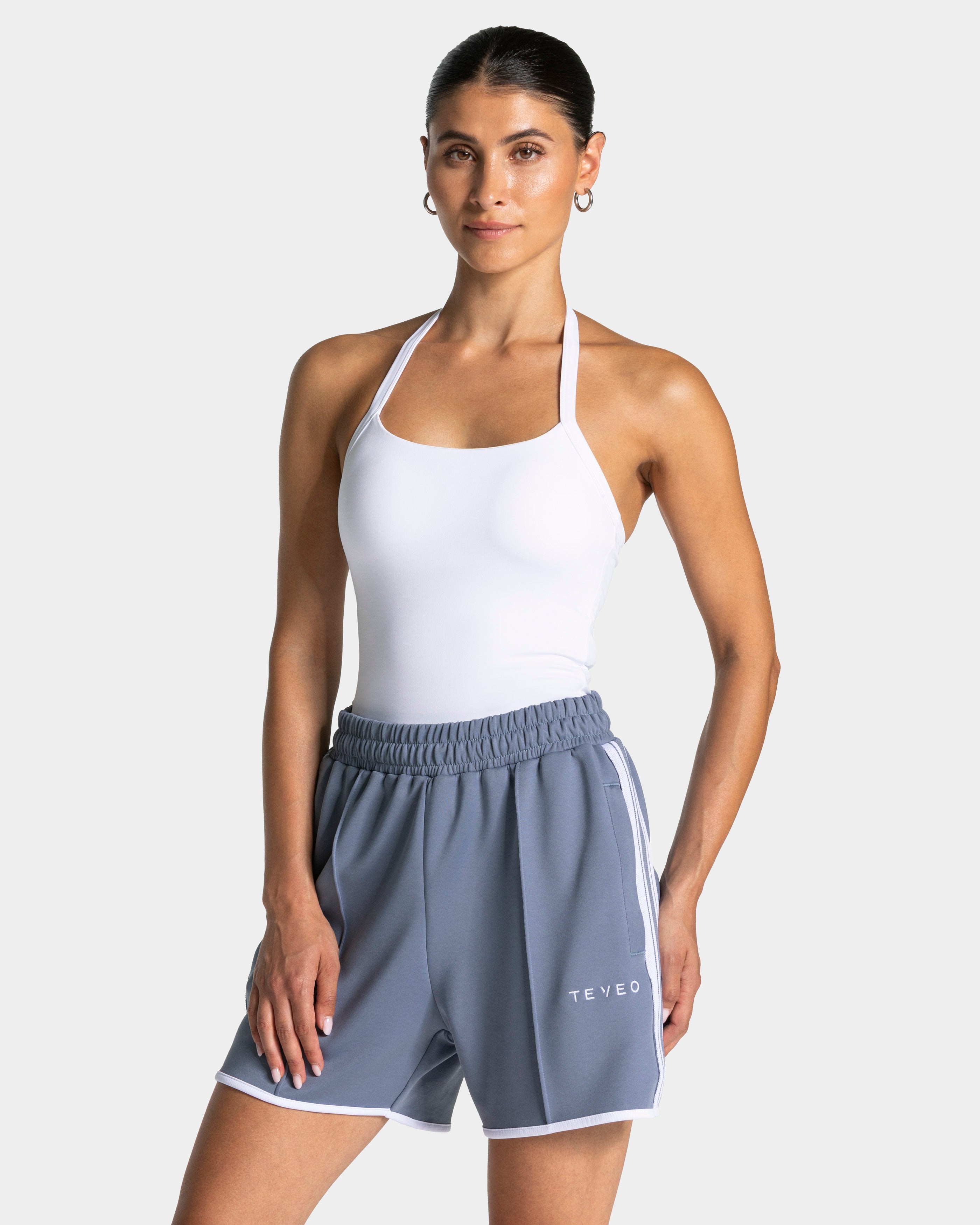 Club Neckholder Top "Weiß"