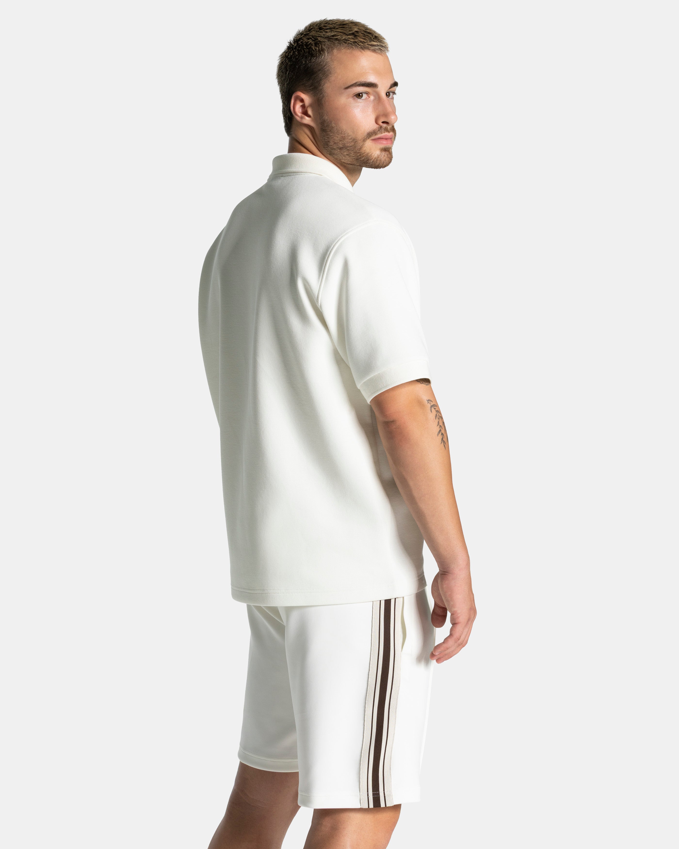 Club Oversized Polo "Off White"