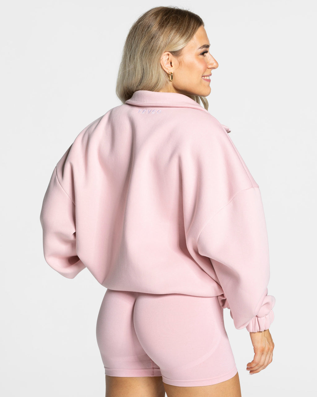 Femme Half Zip Sweater "Rosa"