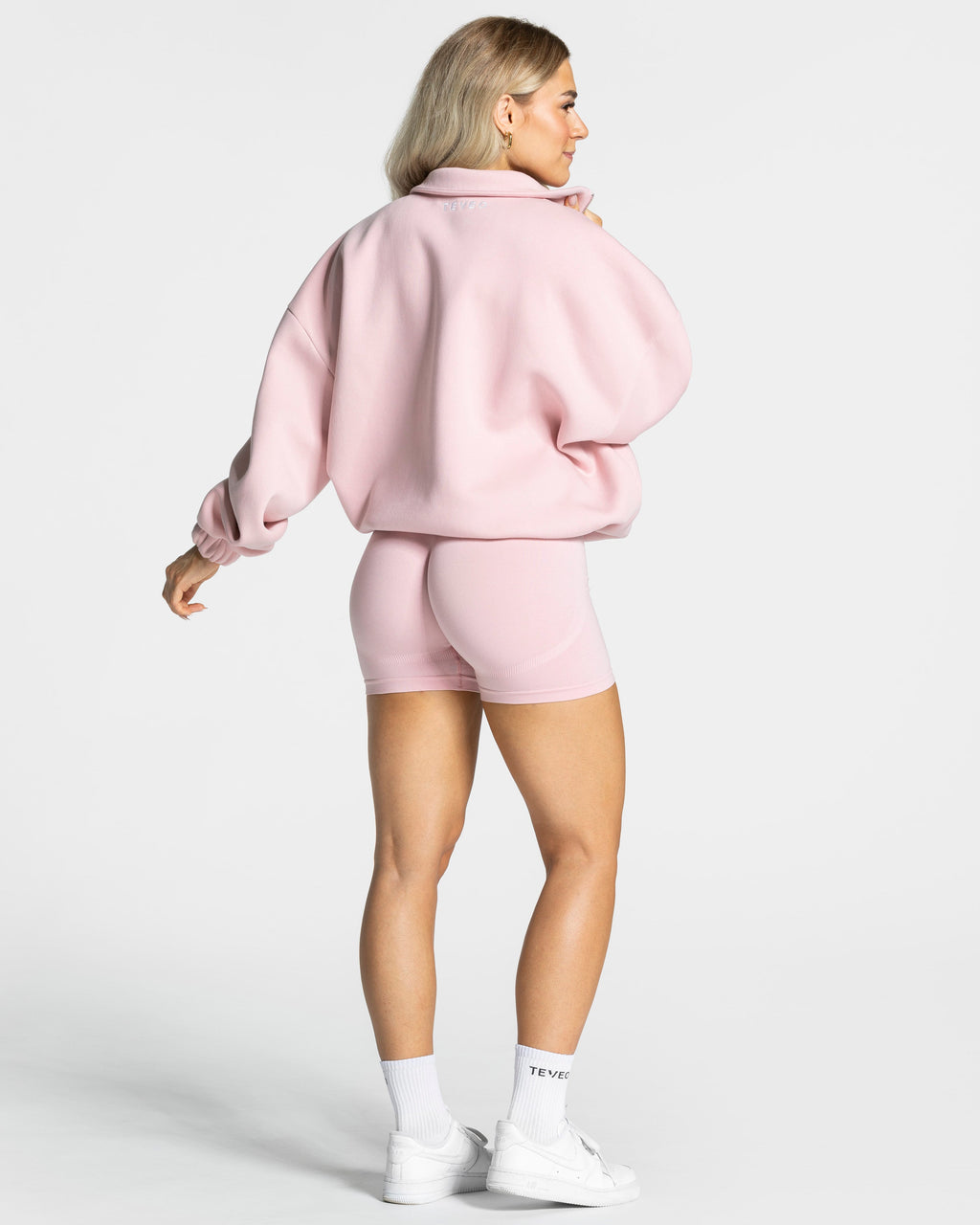 Femme Half Zip Sweater "Rosa"