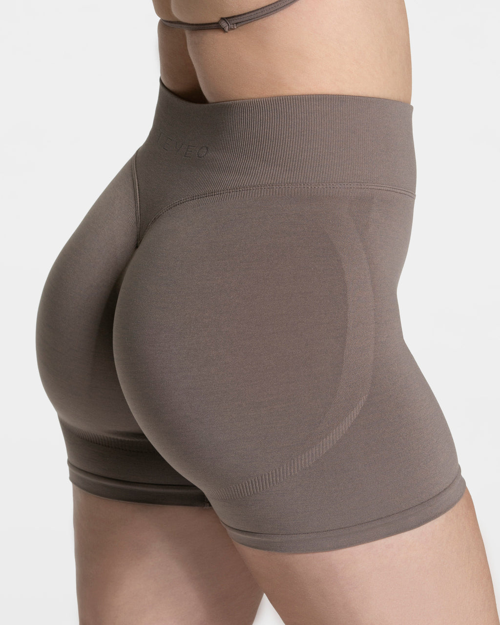 Femme Sculpt Scrunch Shorts "Mokka"