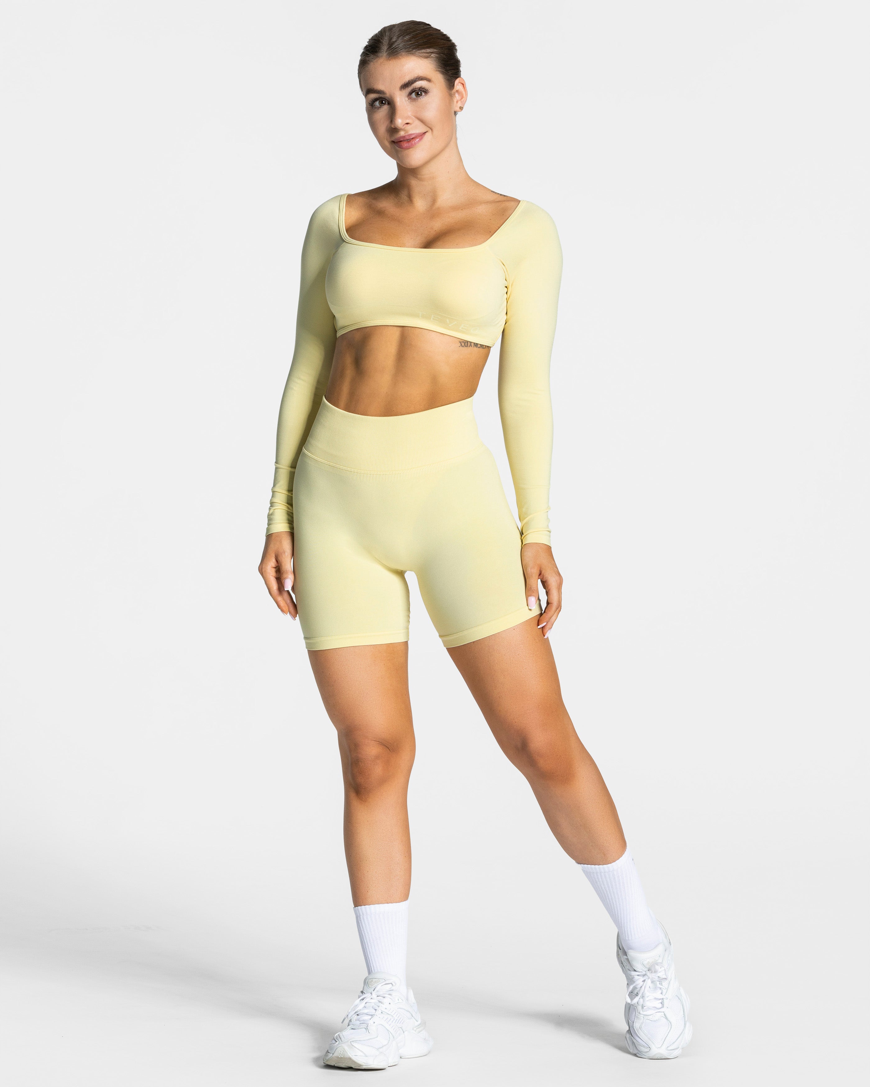 Femme Backless Longsleeve "Gelb"