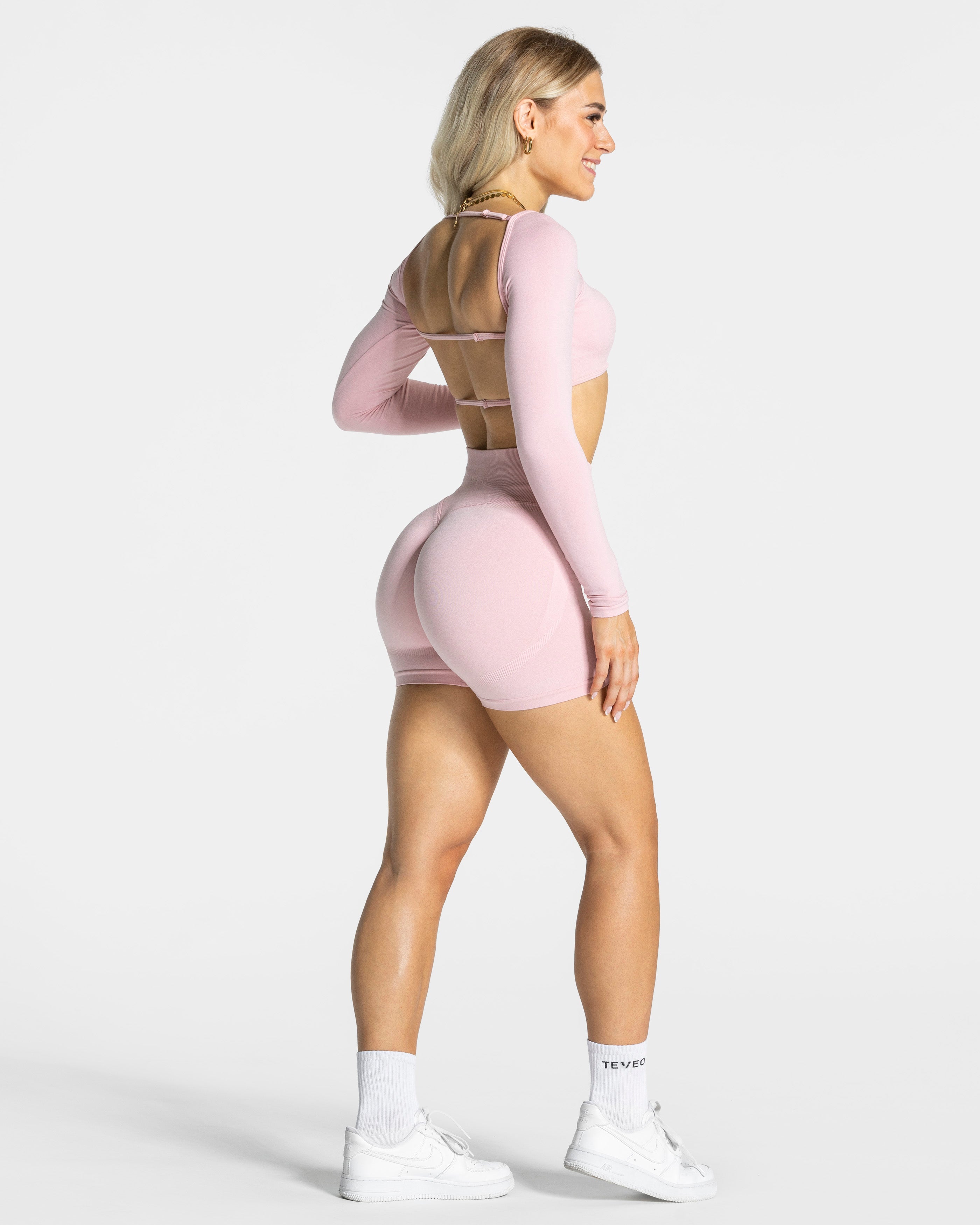 Femme Sculpt Scrunch Shorts "Rosa"
