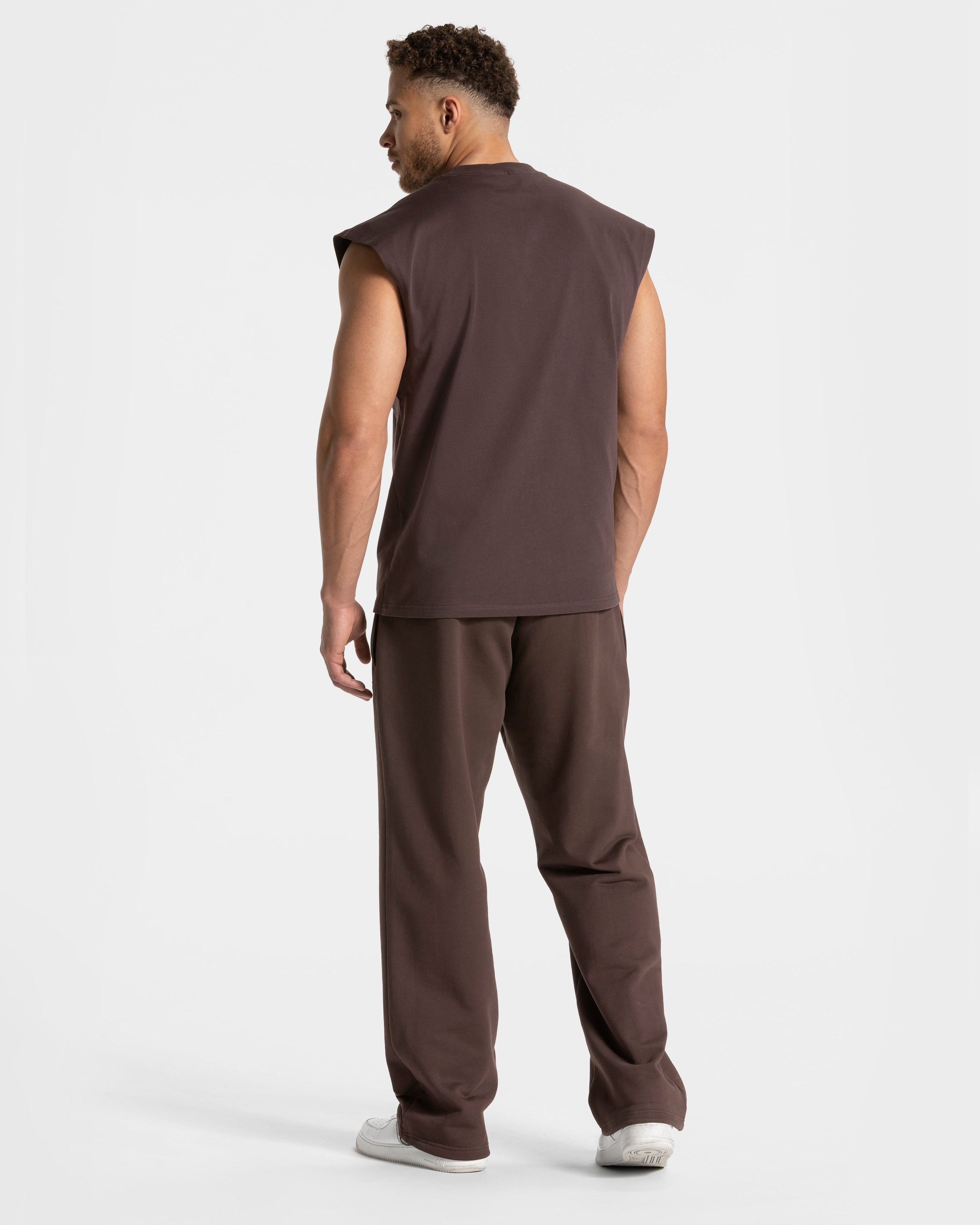 Contrastline Oversized Tank "Espresso"