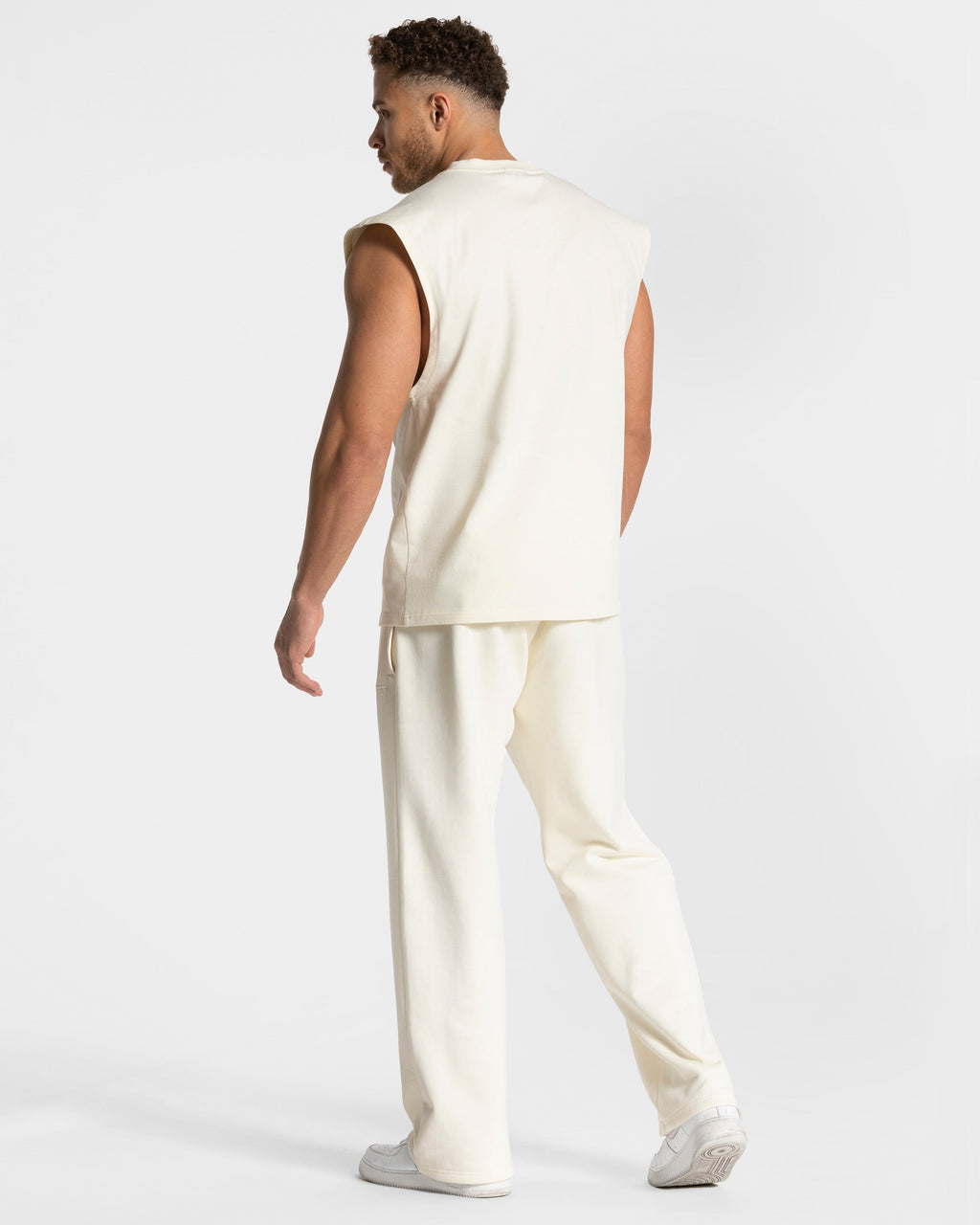 Contrastline Oversized Tank "Off White"