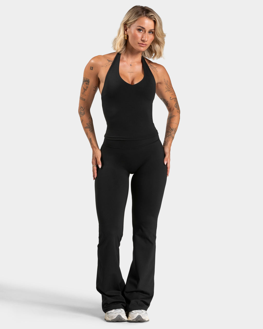 Luxmotion Neckholder Top "Schwarz"