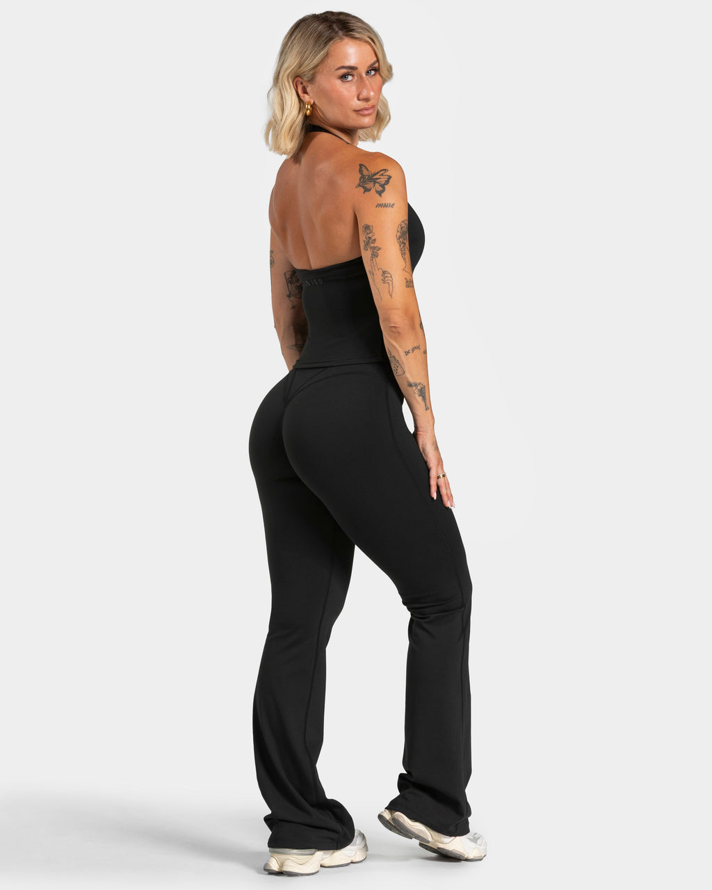 Luxmotion Flared Leggings "Schwarz"