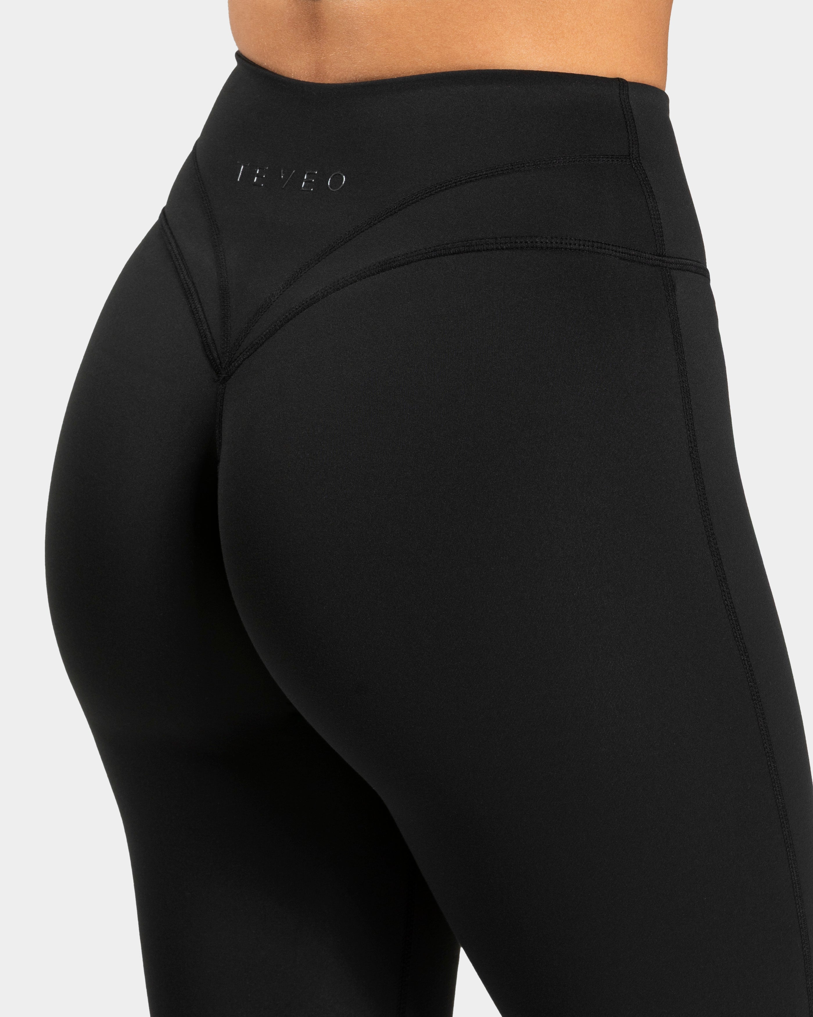 Luxmotion Sculpt Scrunch Leggings "Schwarz"