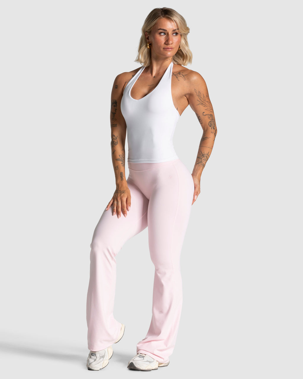 Luxmotion Neckholder Top "Weiß"