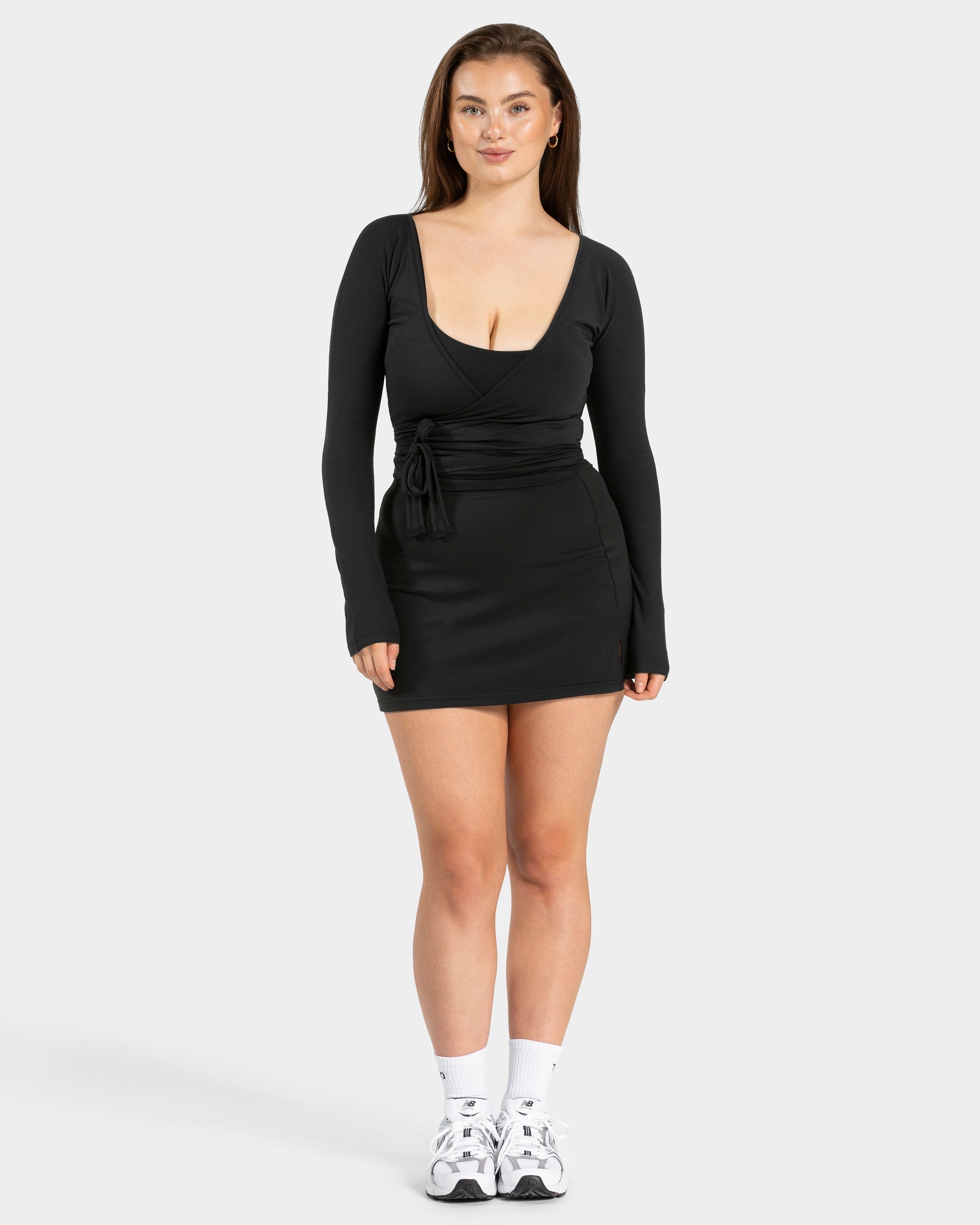 Mellow Wrapped Longsleeve "Schwarz"