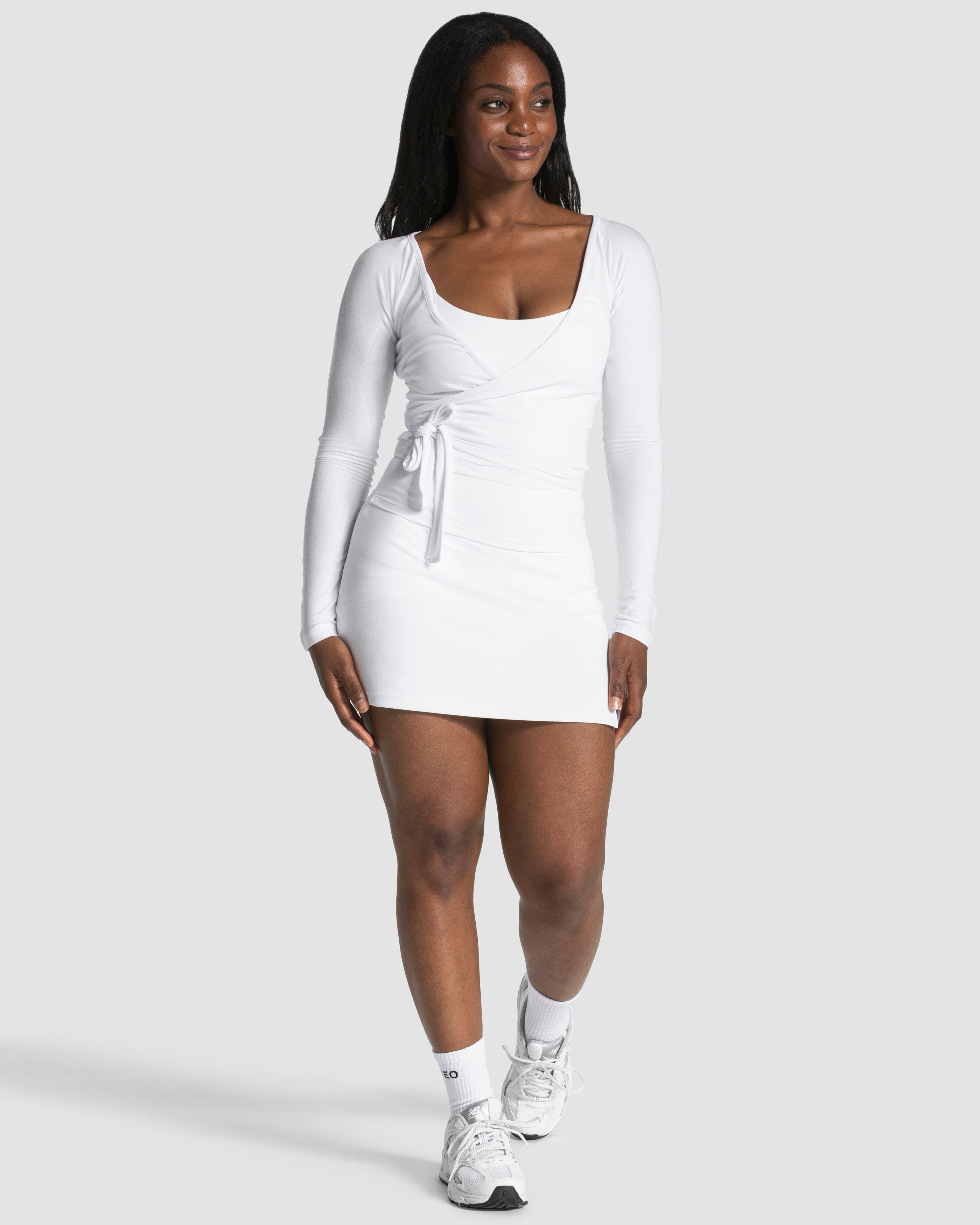 Mellow Wrapped Longsleeve "Weiß"