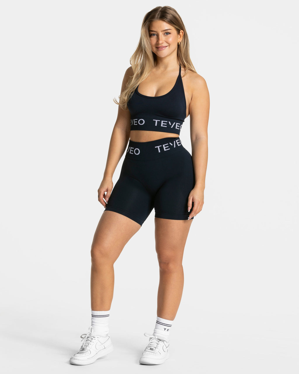 Signature Covert Scrunch Shorts "Midnight"