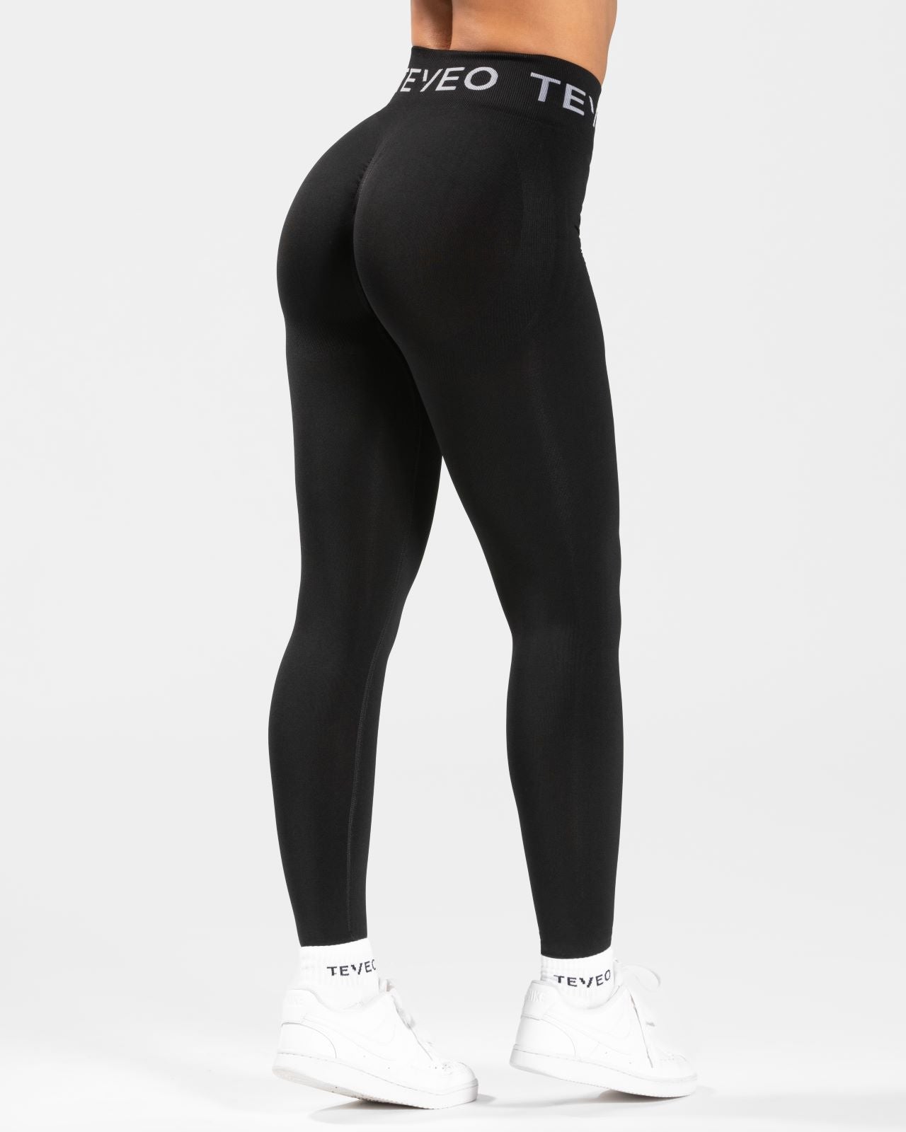 Signature Scrunch Leggings "Schwarz"