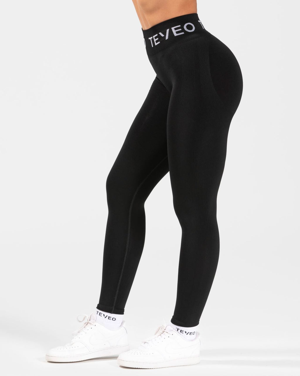 Signature Scrunch Leggings "Schwarz"