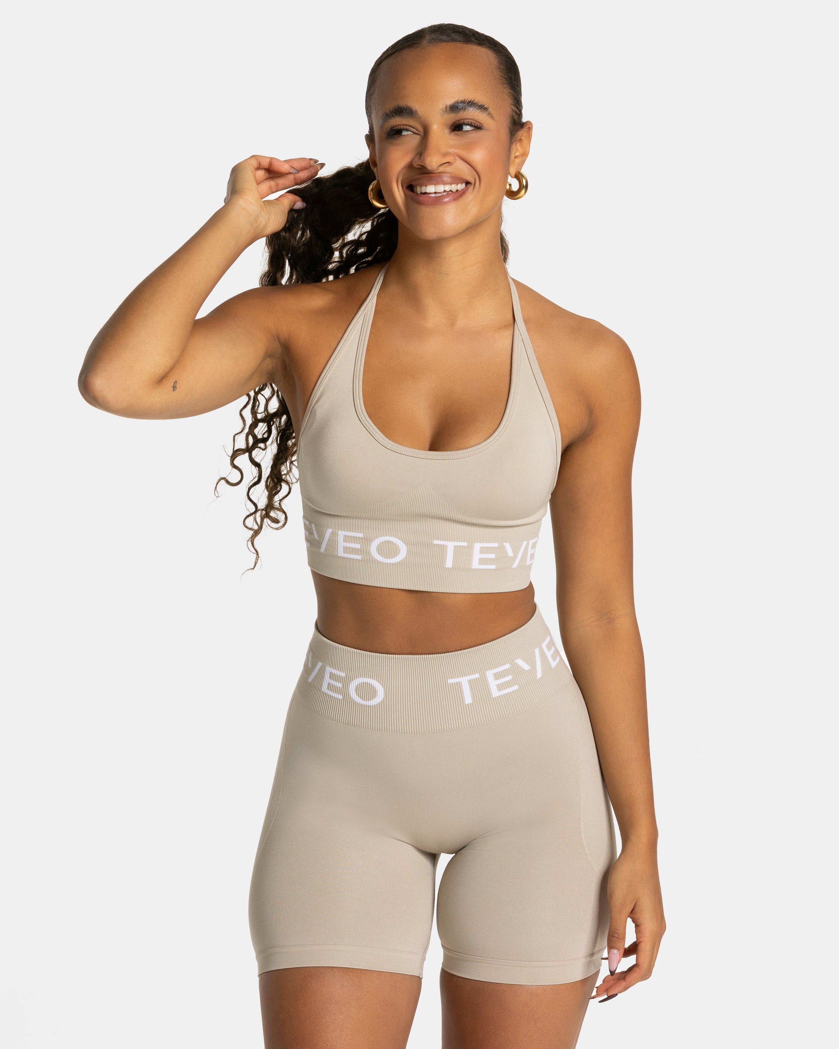 Signature Neckholder Bh "Latte"