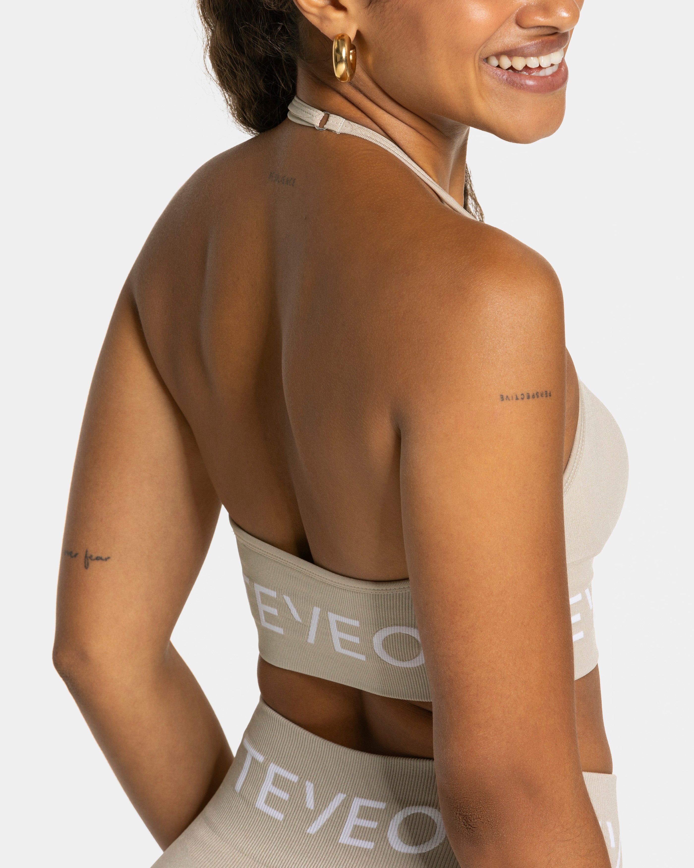 Signature Neckholder Bh "Latte"