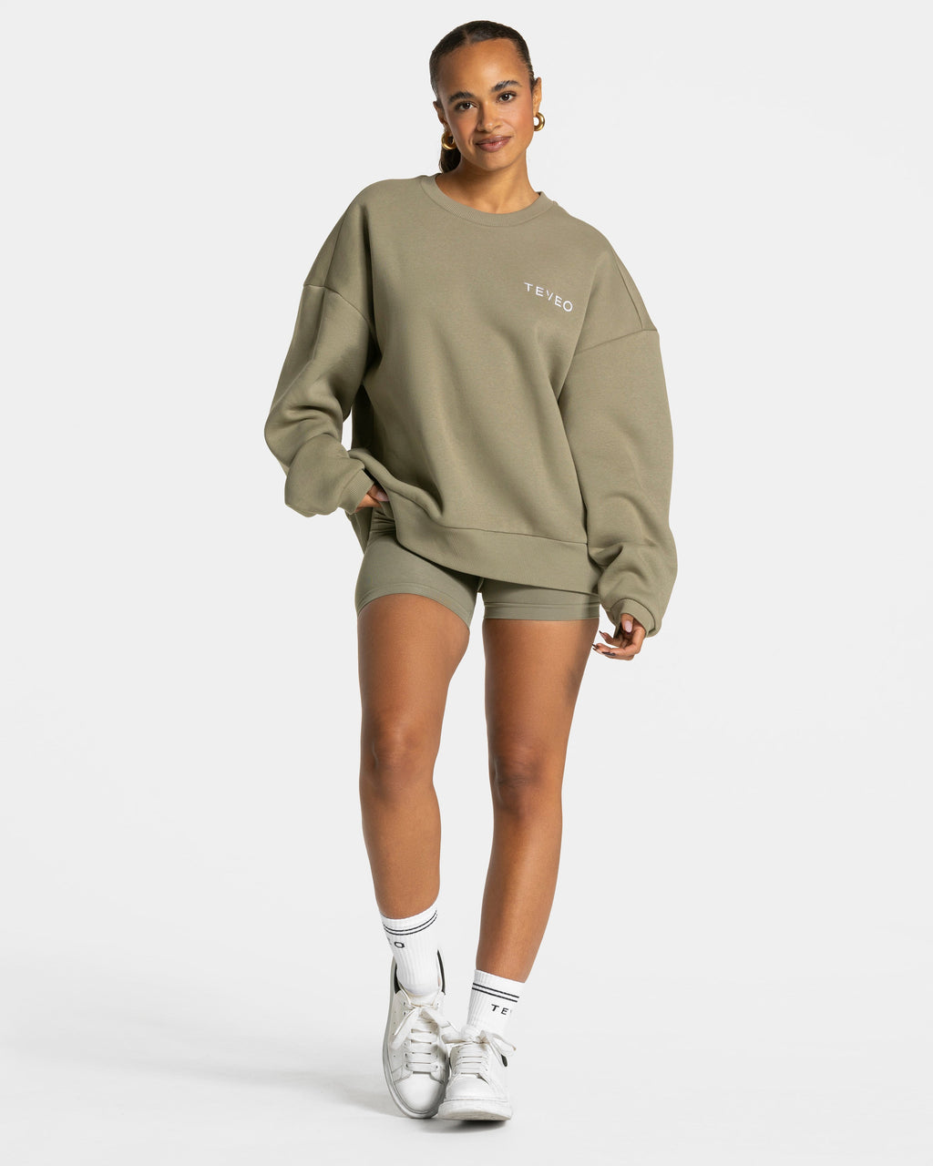 Signature Oversized Sweater "Khaki"