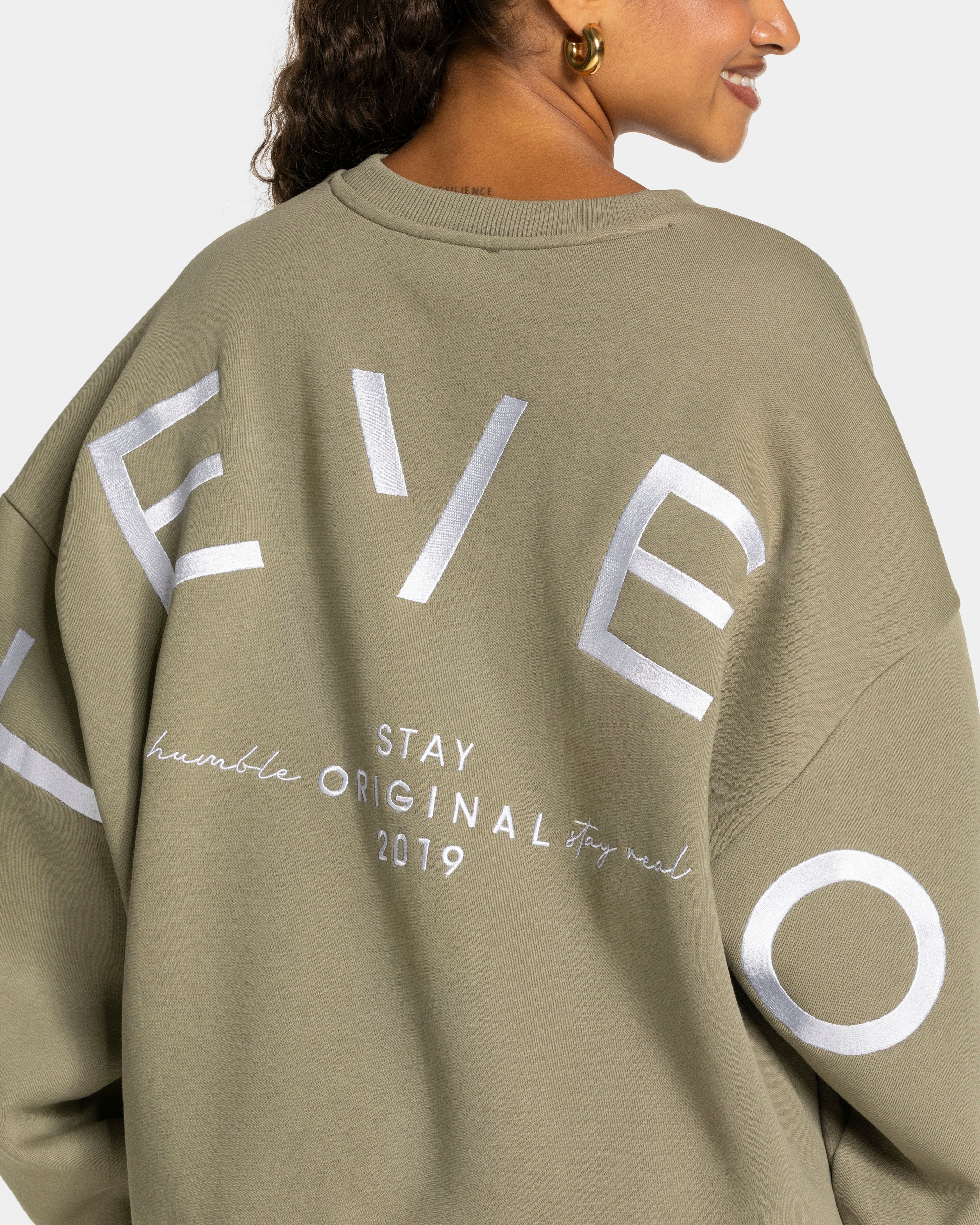 Signature Oversized Sweater "Khaki"