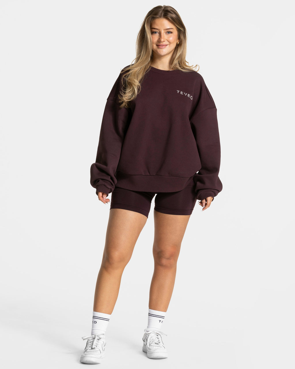 Signature Oversized Sweater "Merlot"