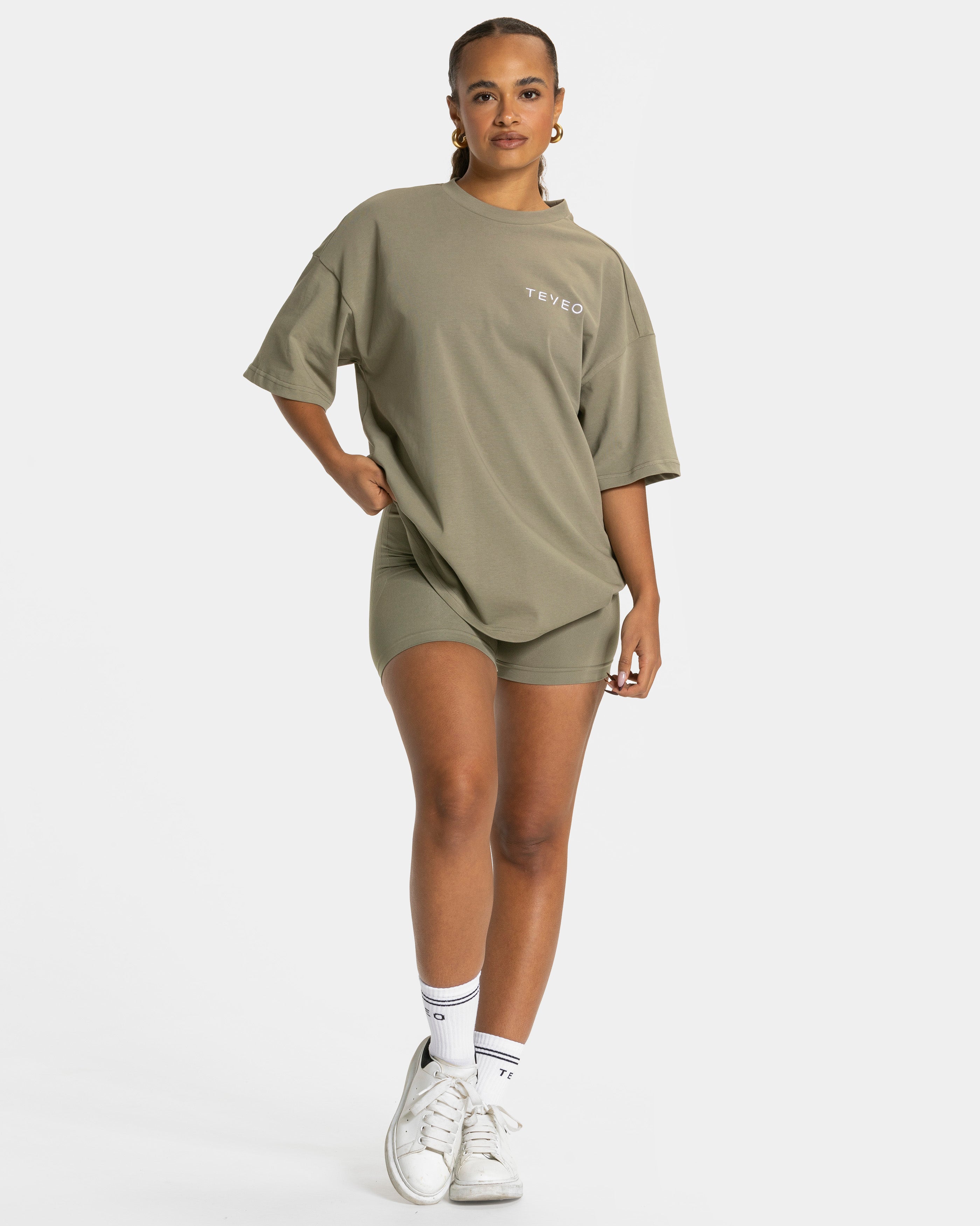 Signature Oversized T-Shirt "Khaki"