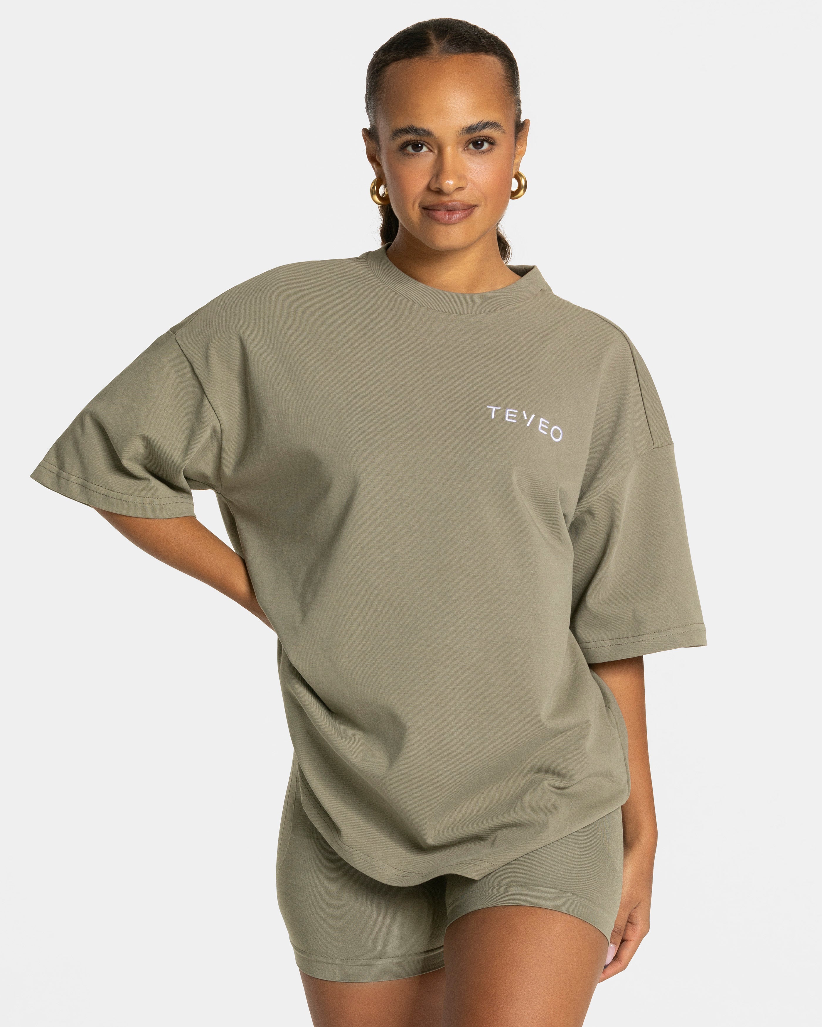 Signature Oversized T-Shirt "Khaki"
