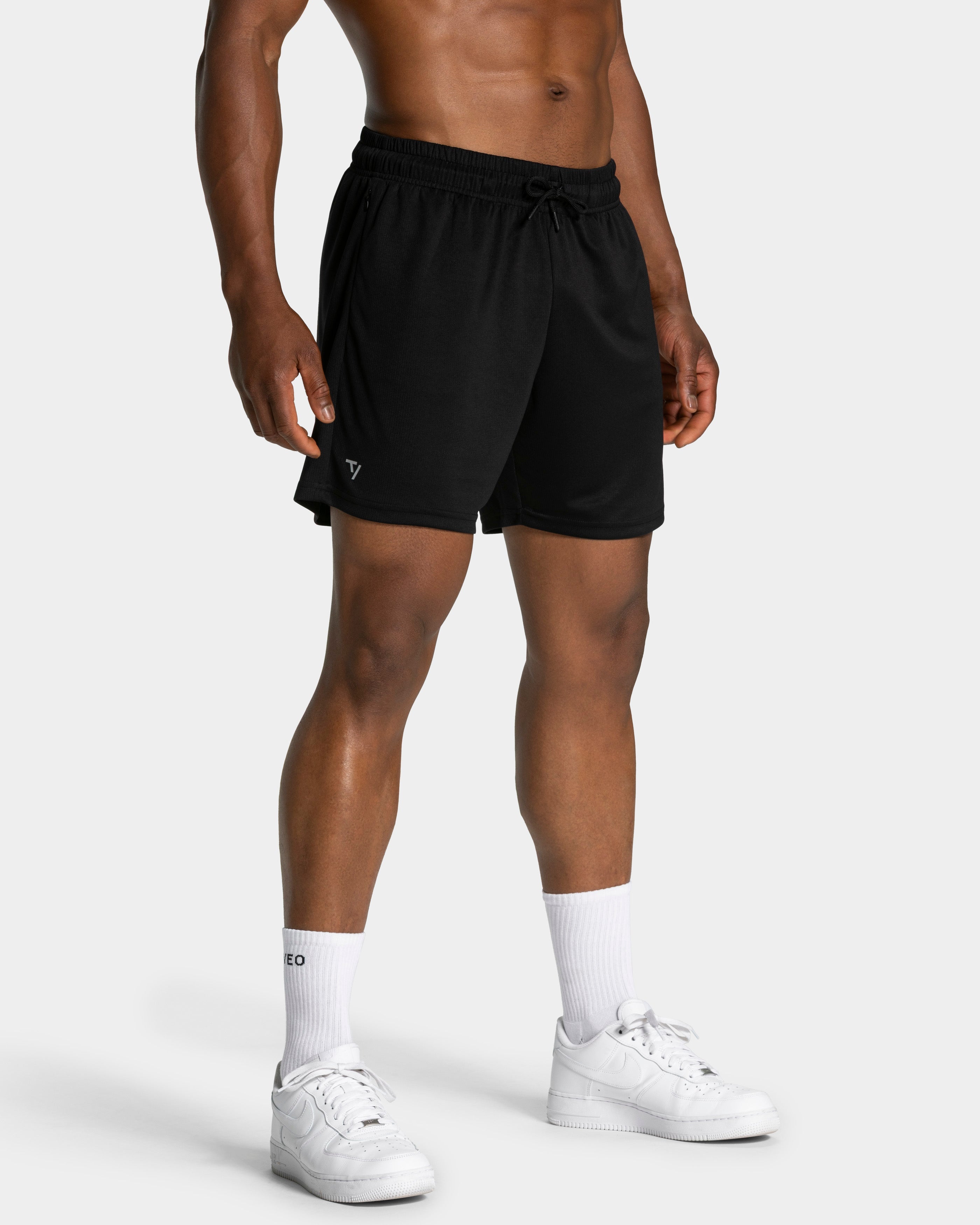 Baseline Mesh Shorts "Schwarz"