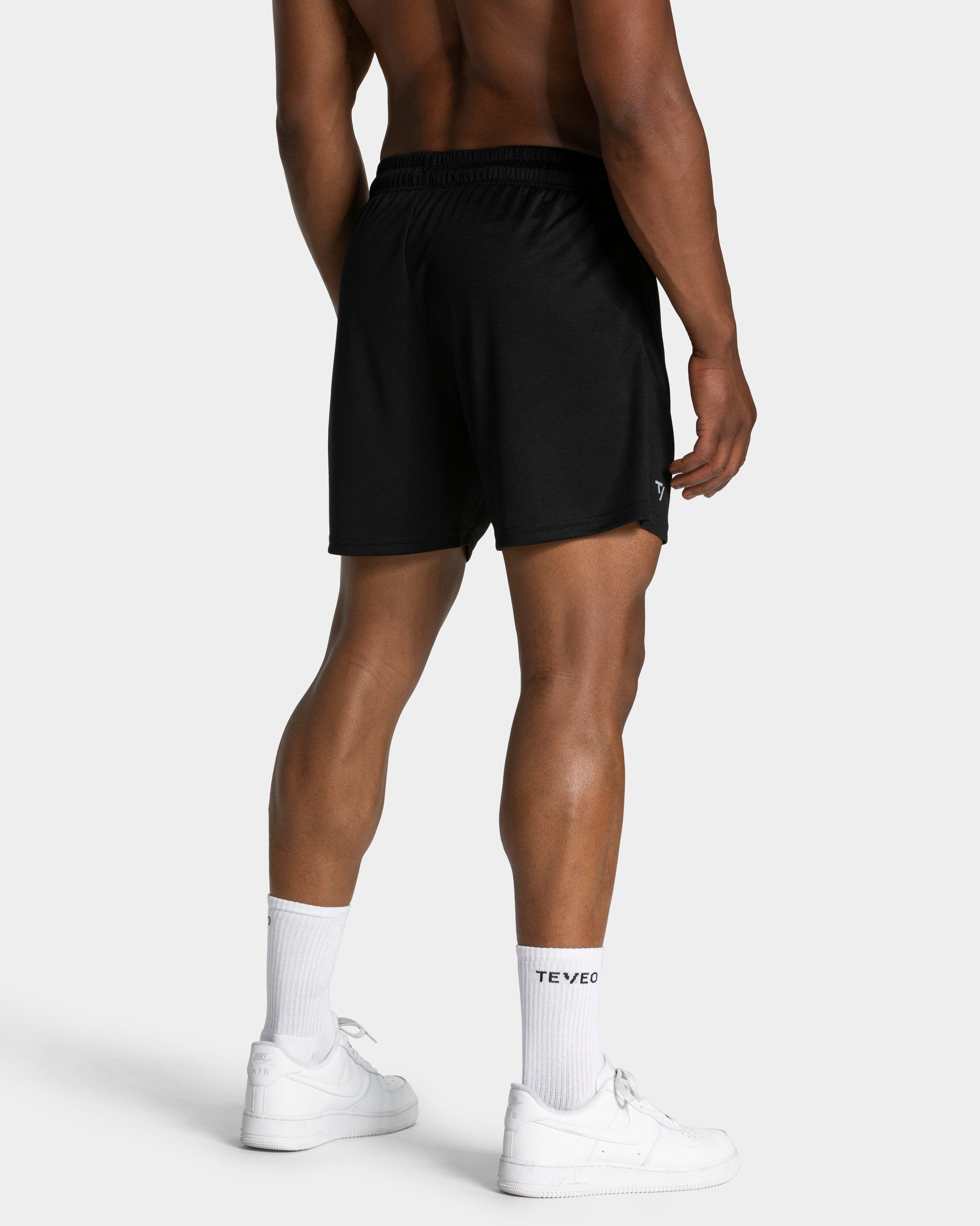 Baseline Mesh Shorts "Schwarz"