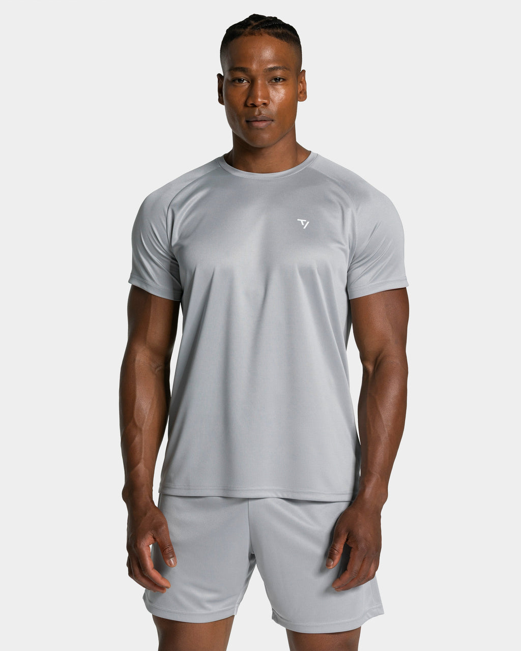 Baseline Mesh T-Shirt "Hellgrau"