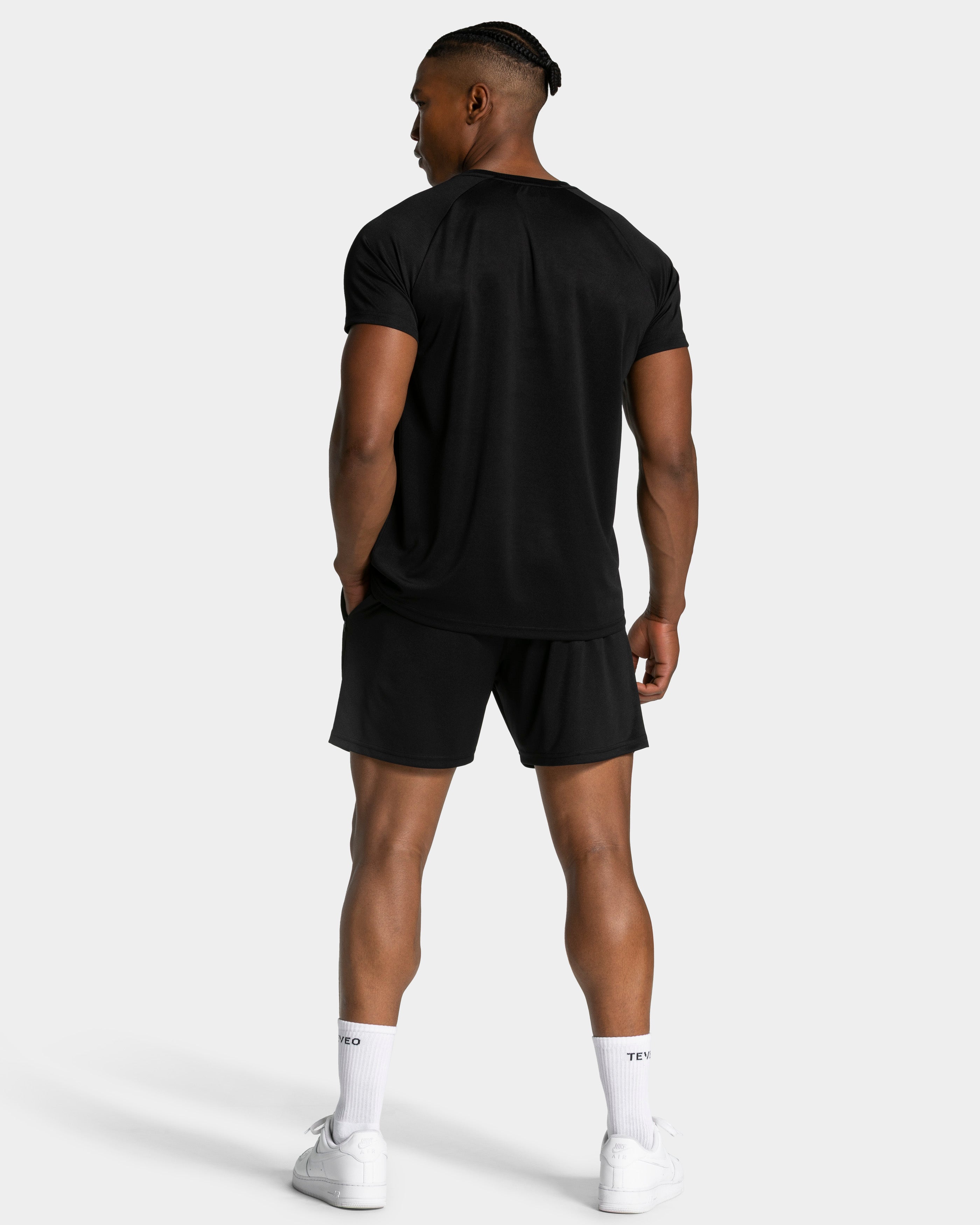 Baseline Mesh Shorts "Schwarz"