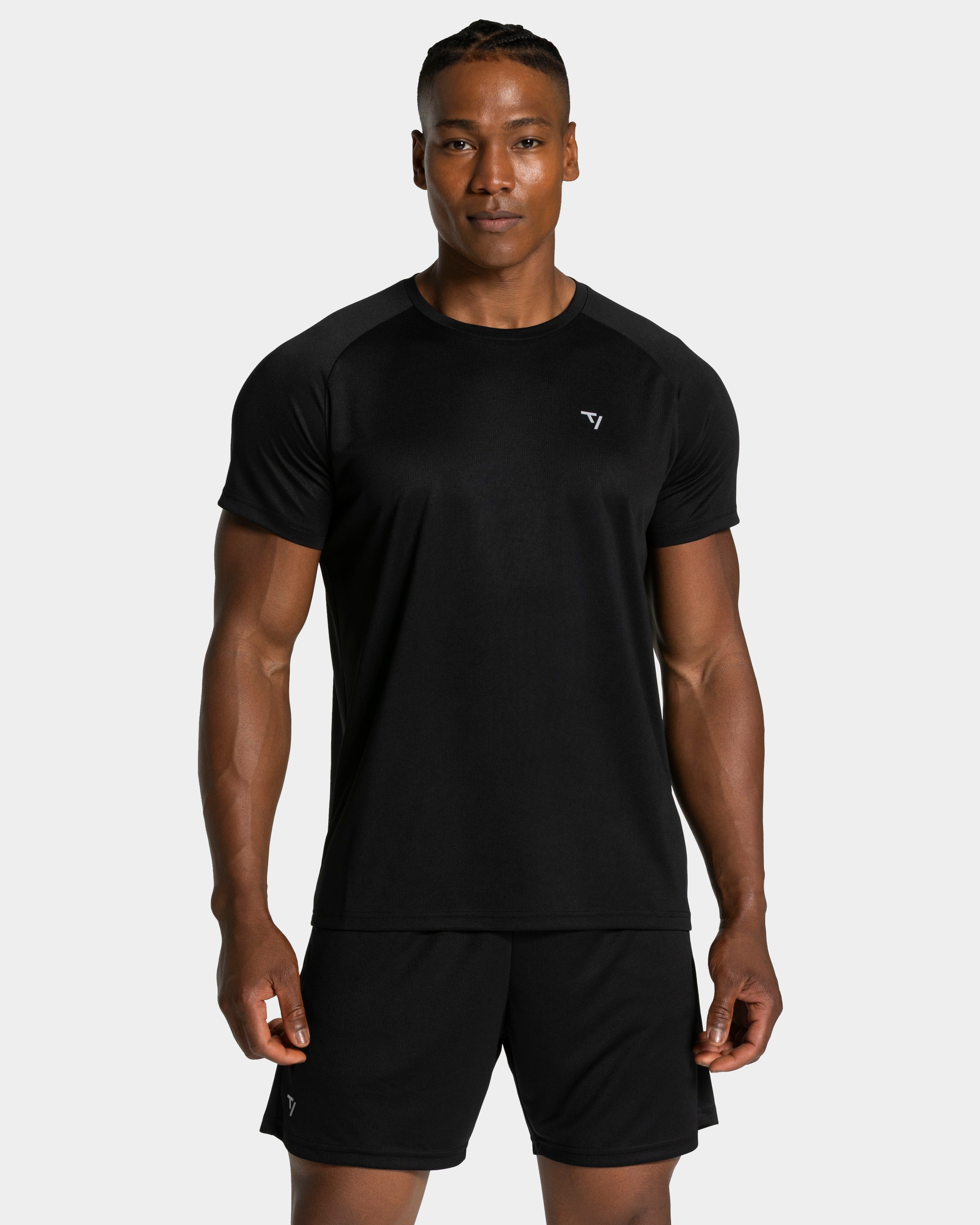 Baseline Mesh T-Shirt "Schwarz"
