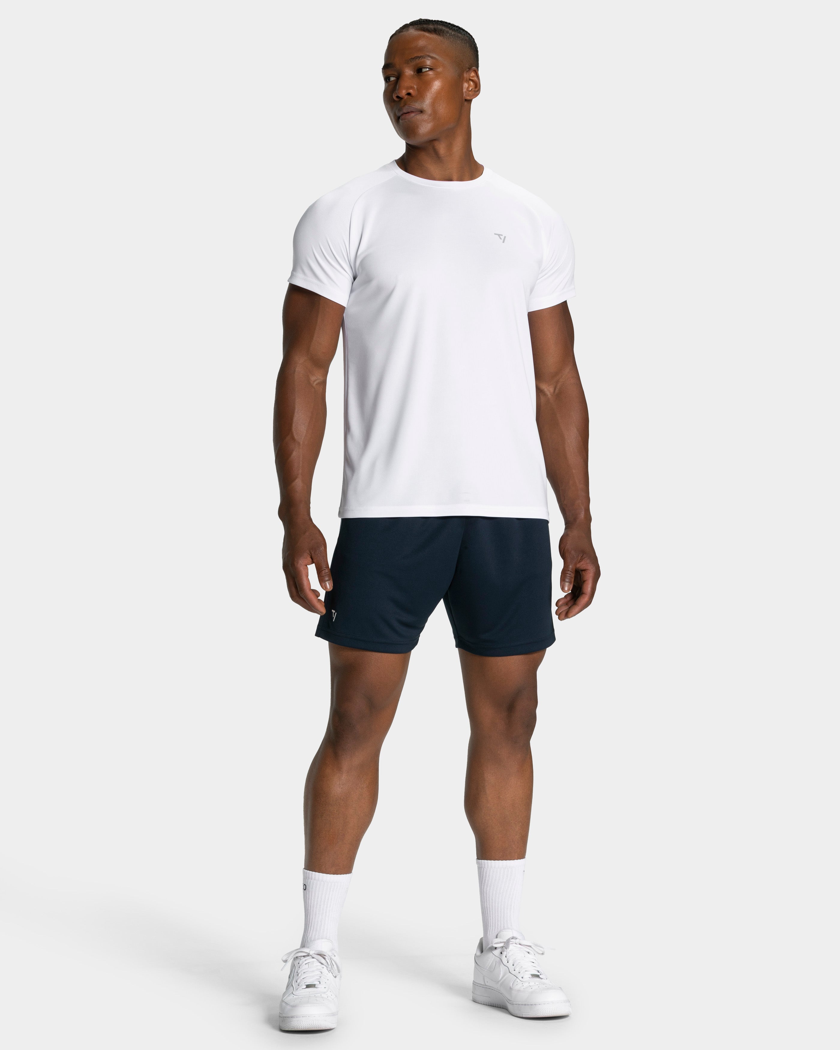 Baseline Mesh T-Shirt "Weiß"