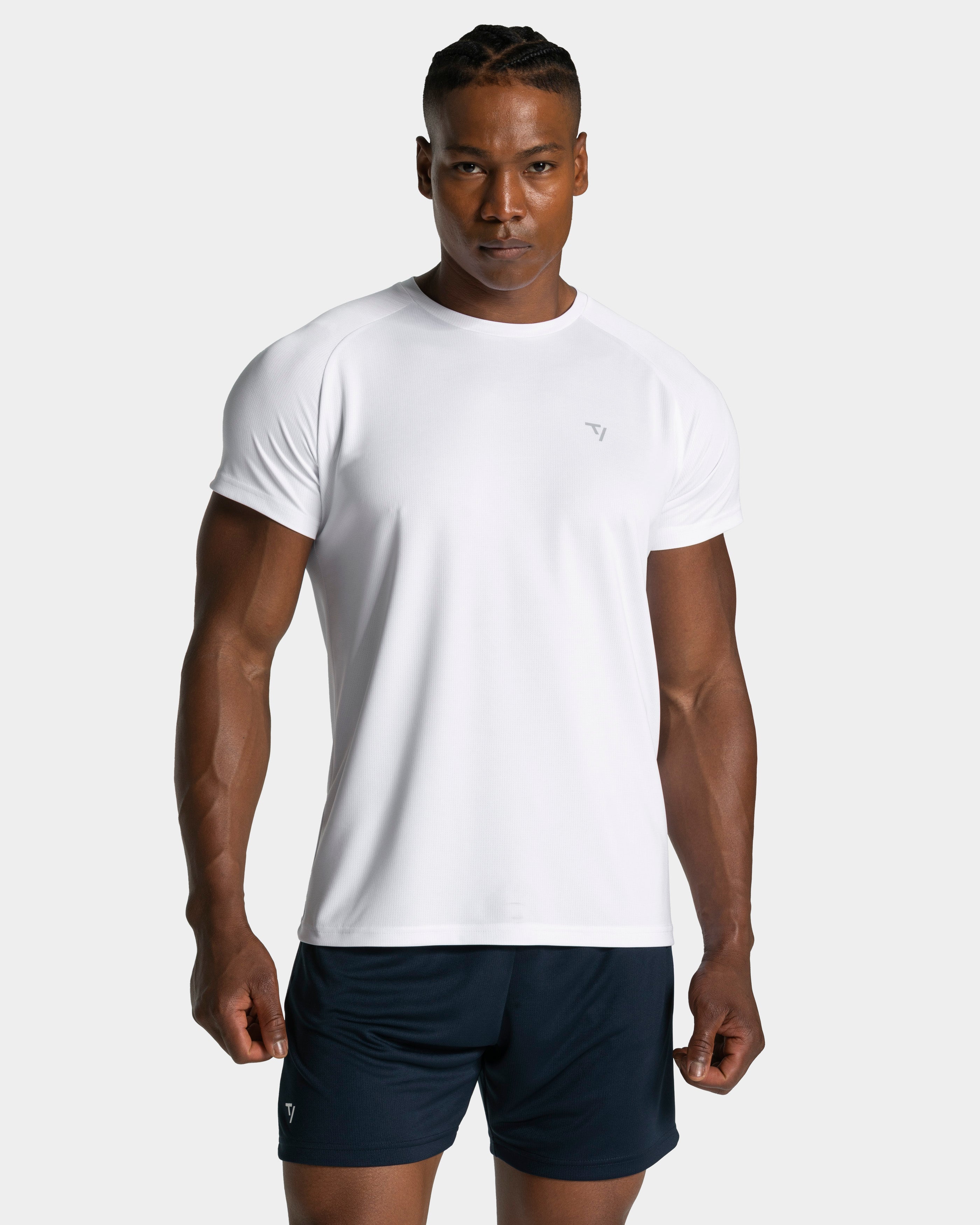 Baseline Mesh T-Shirt "Weiß"