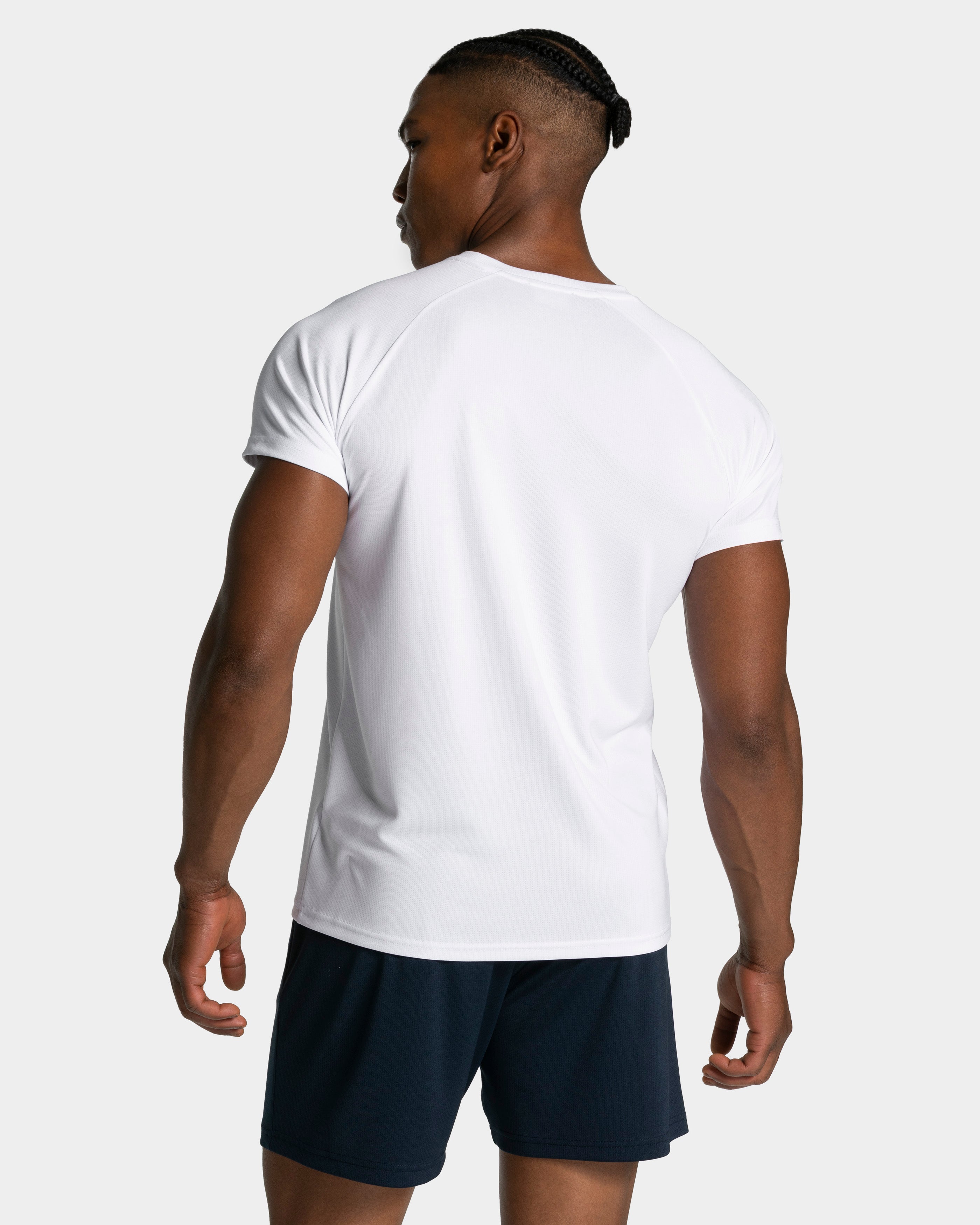 Baseline Mesh T-Shirt "Weiß"