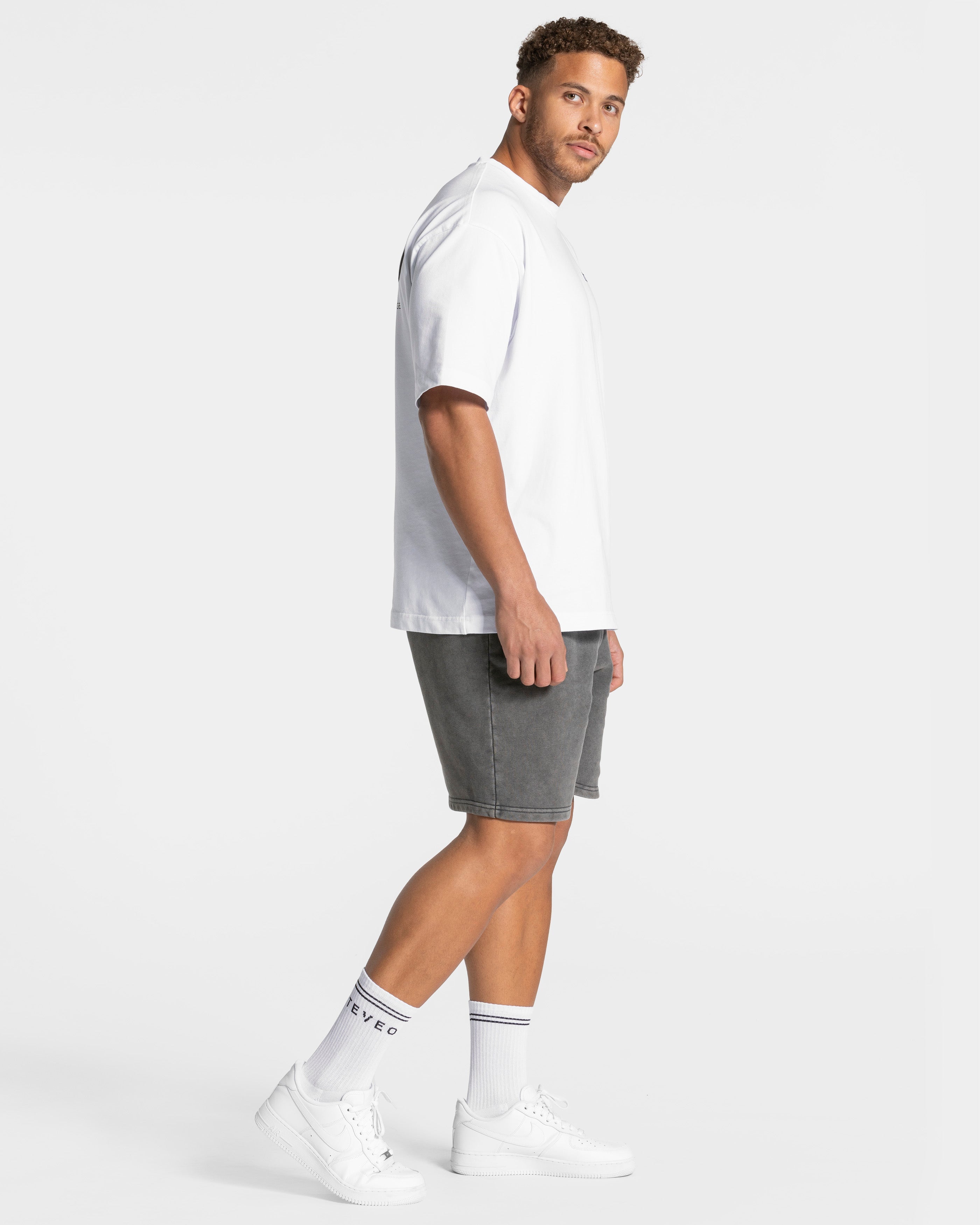 Crew Socken (2er-Pack) "Weiß"