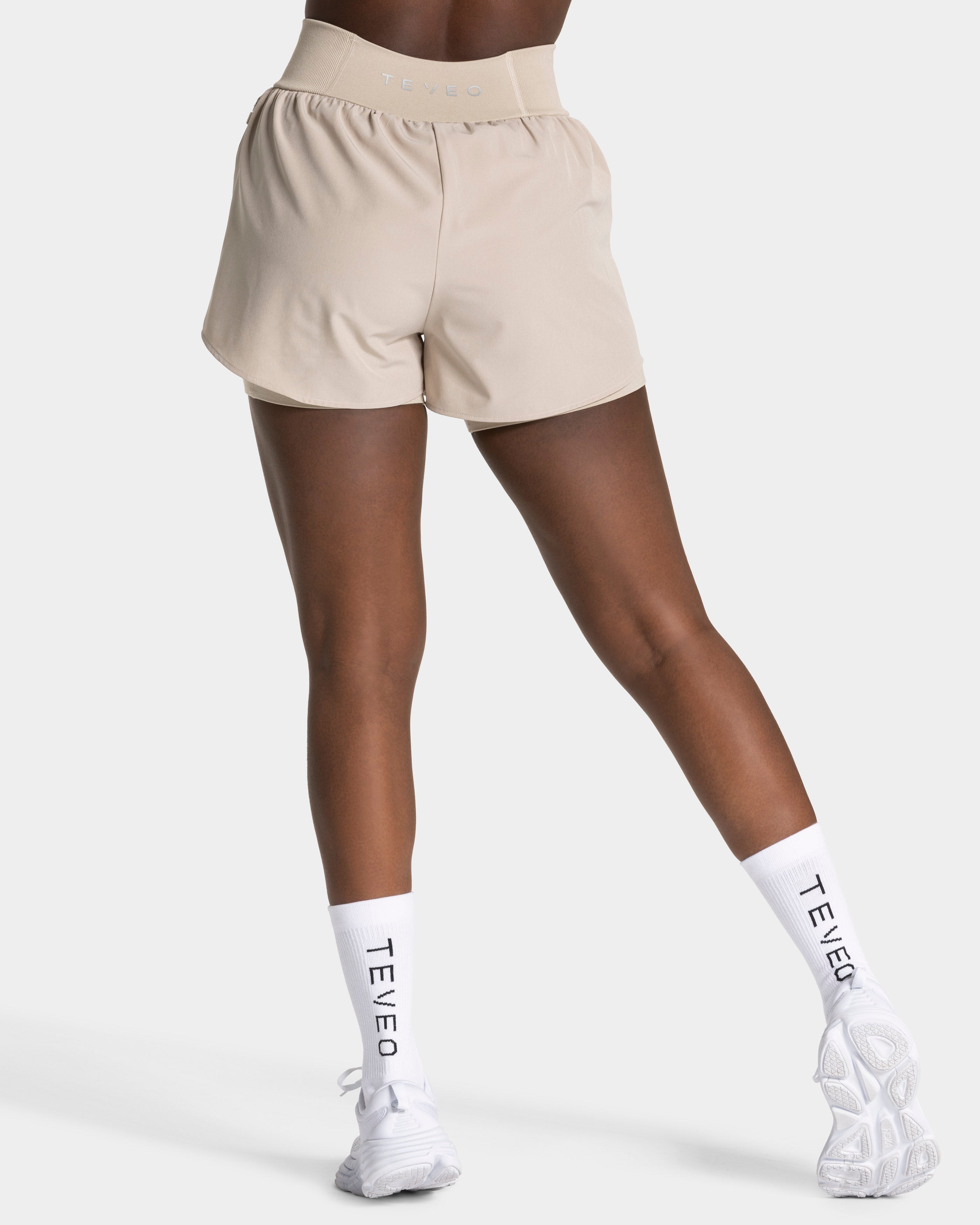 Endorphin 2in1 Shorts Women "Latte"