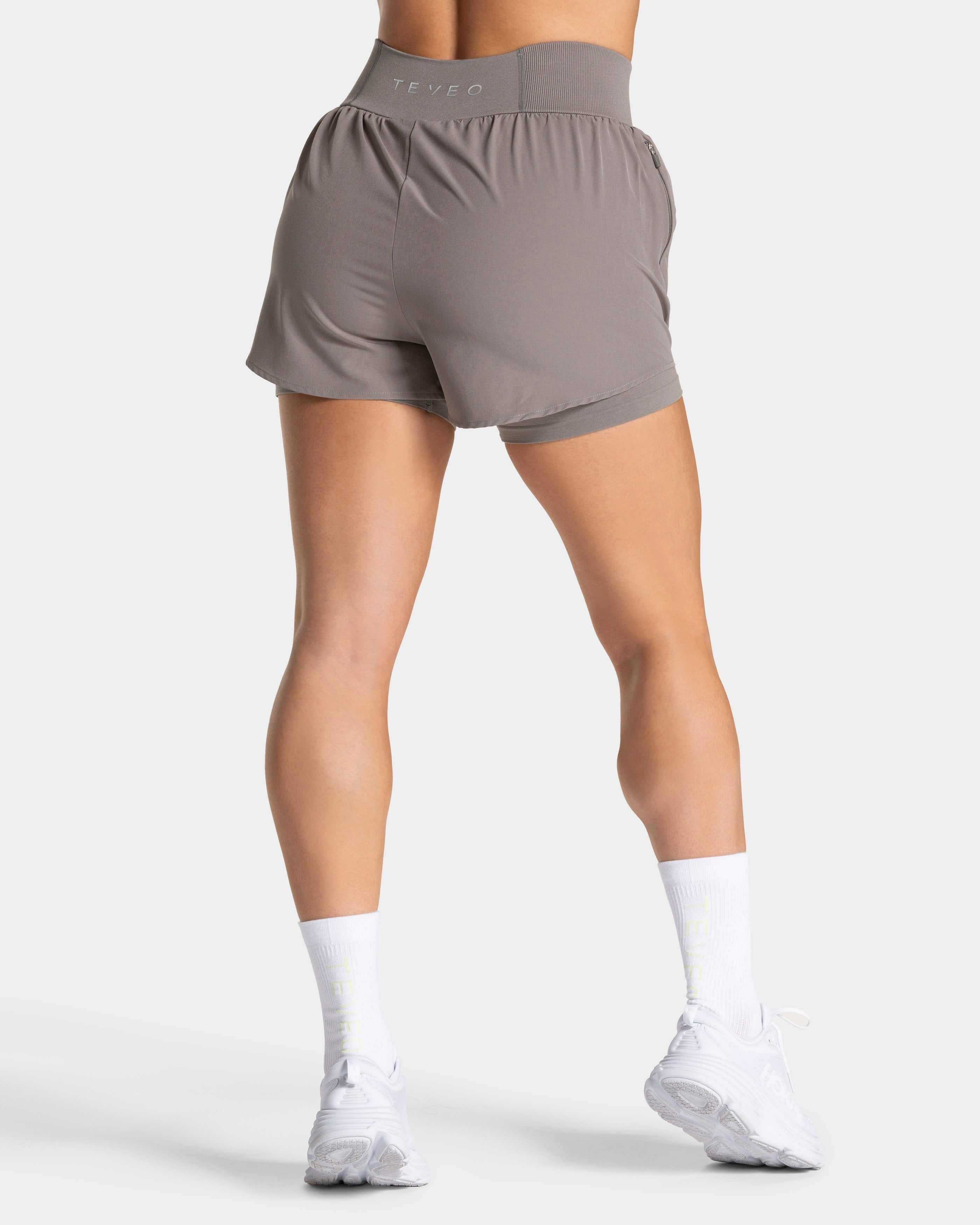 Endorphin 2in1 Shorts Women "Smoke"