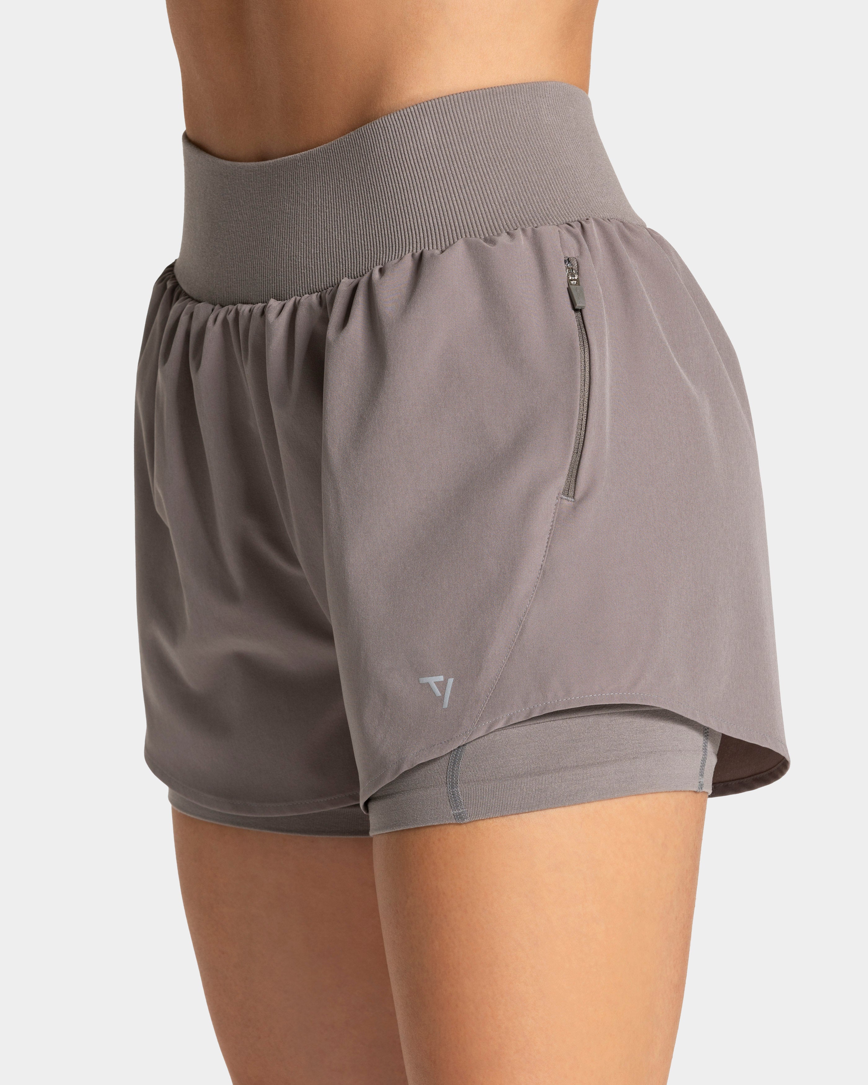 Endorphin 2in1 Shorts Women "Smoke"