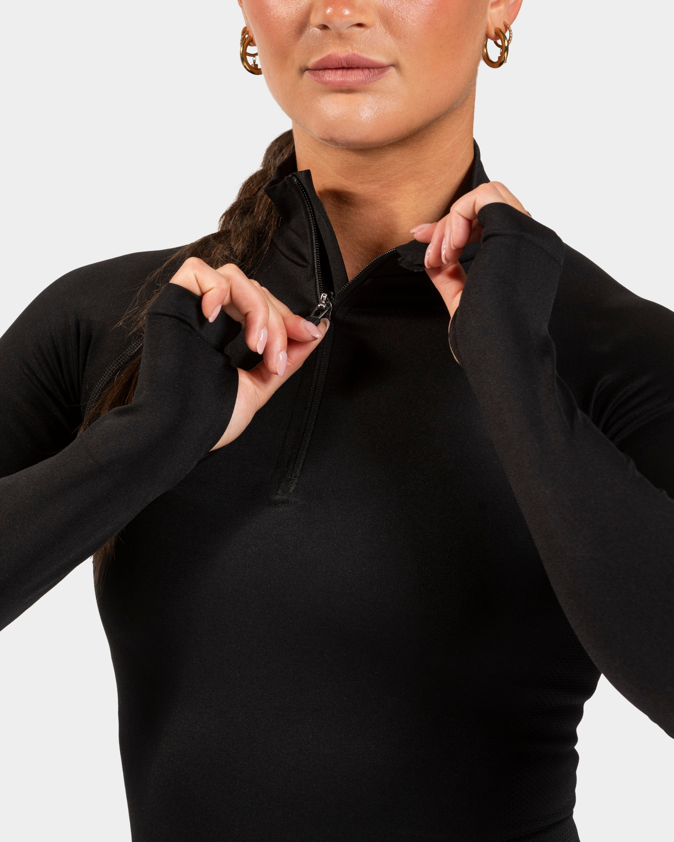 Endorphin Half Zip "Schwarz"