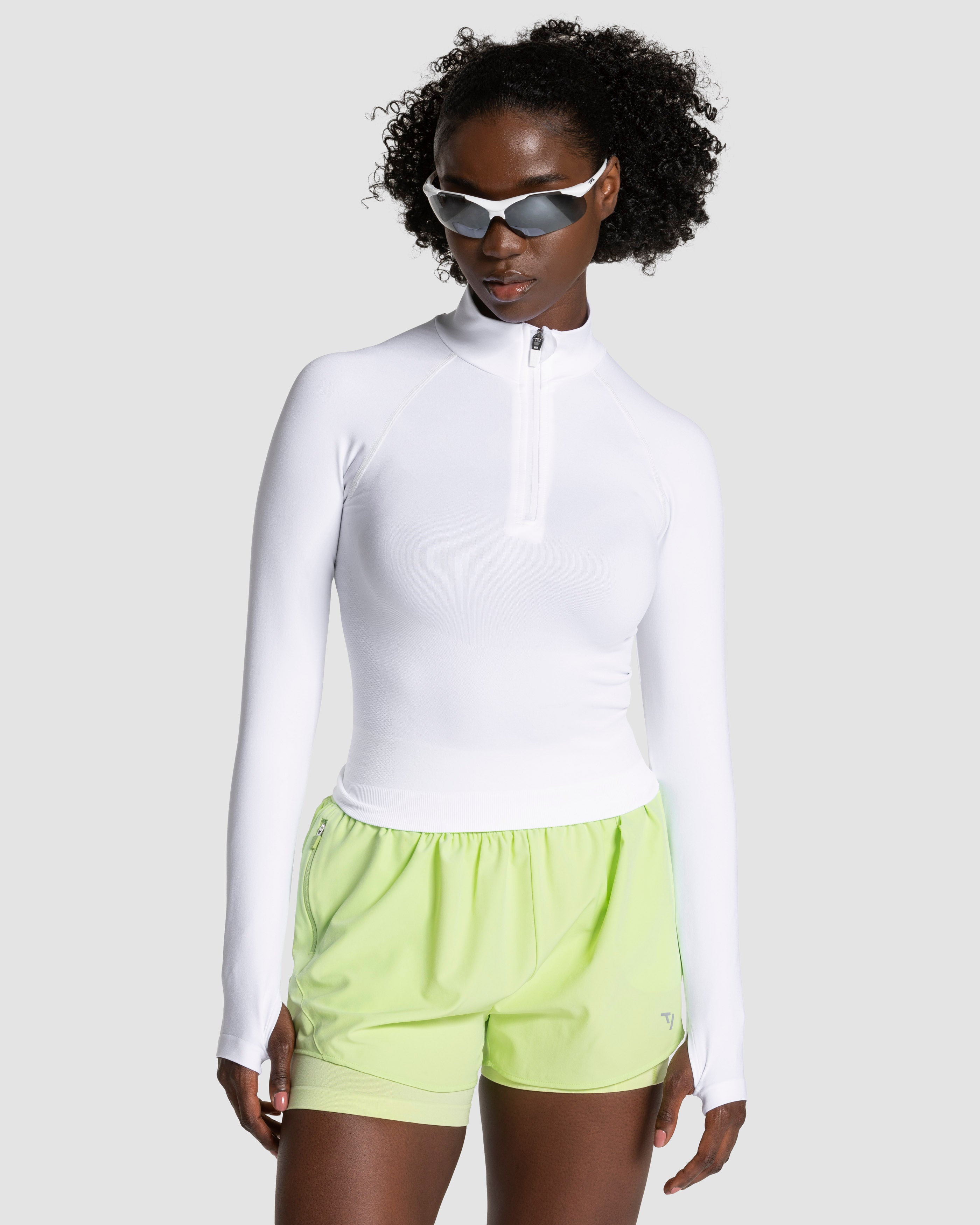 Endorphin Half Zip "Weiß"