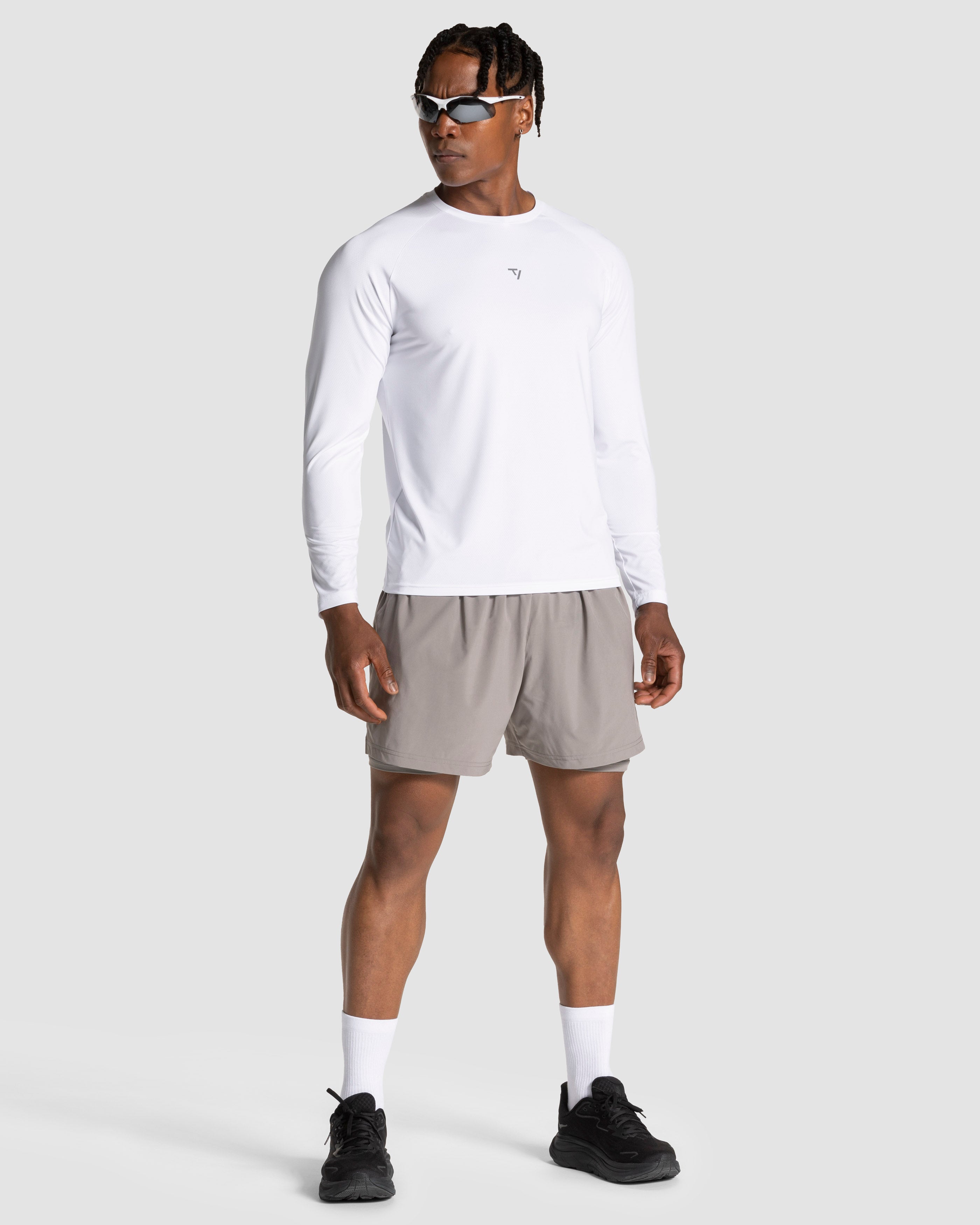 Endorphin Longsleeve "Weiß"