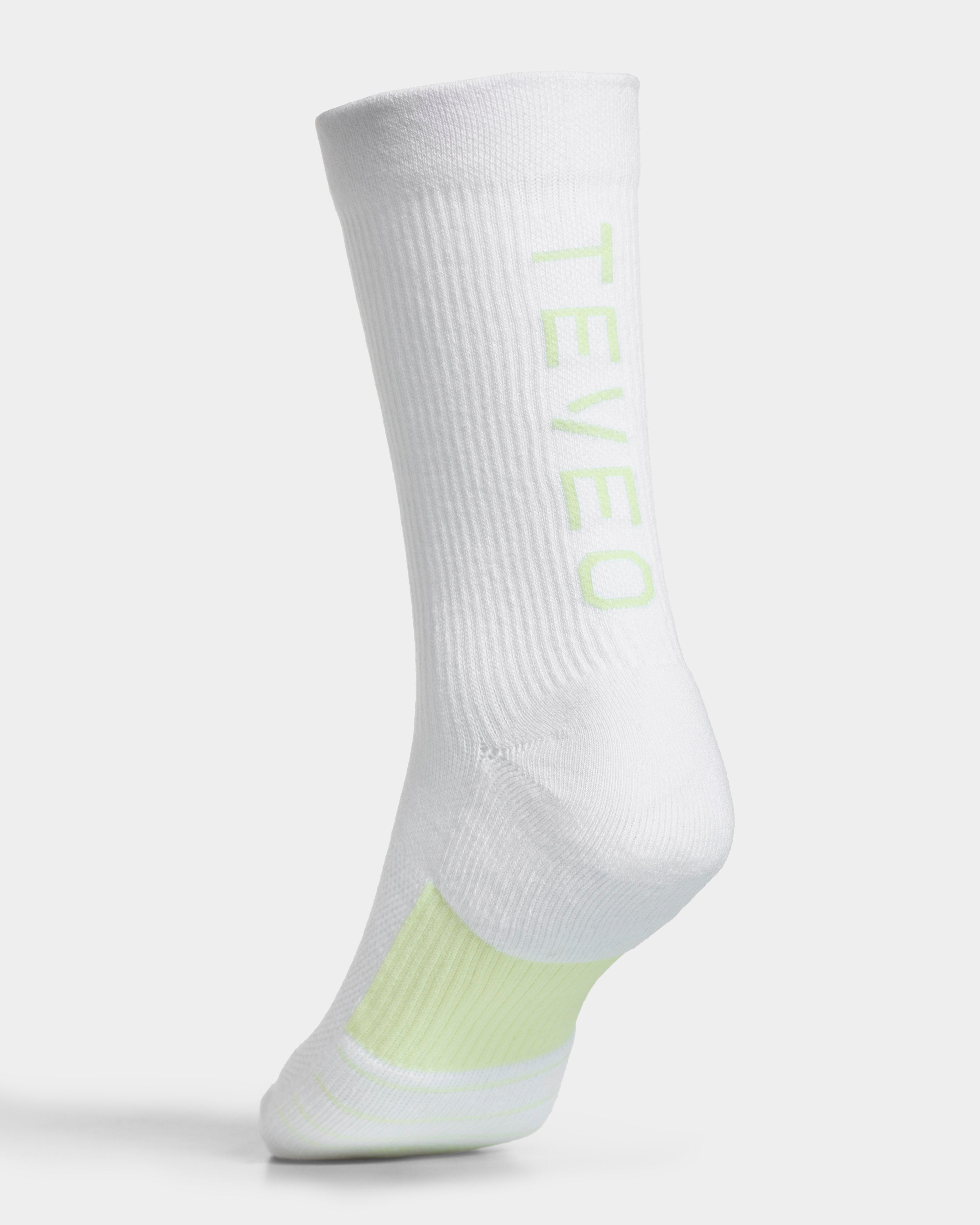 Endorphin Socken (2er-Pack) "Weiß - Limelight"